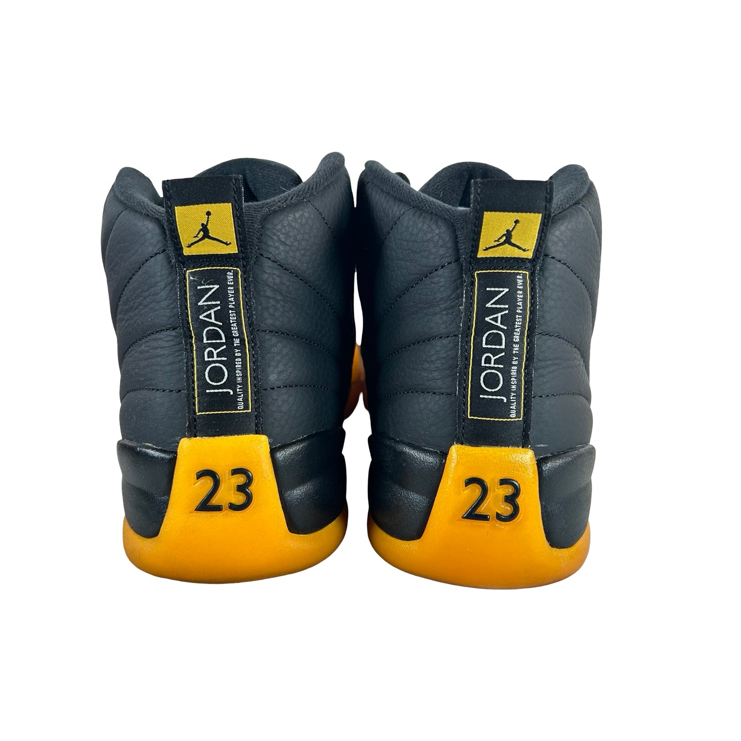 130690 070 Jordan 12 Black University Gold [USED] - 11.5 M (Used)