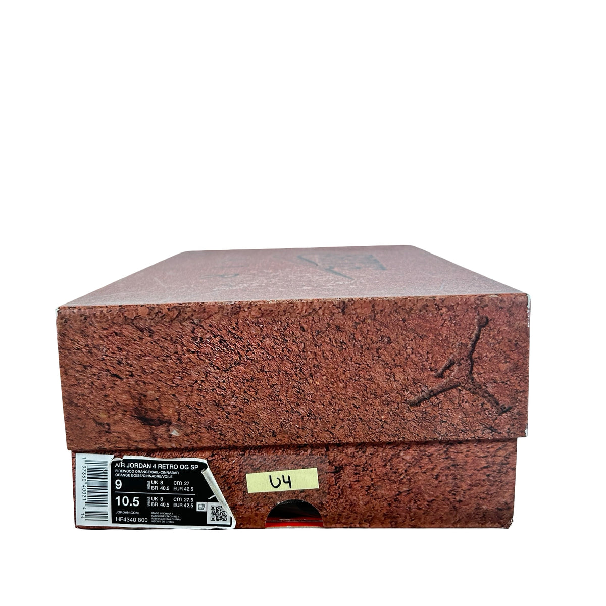 HF4340 800 Air Jordan 4 Retro OG SP Nigel Sylvester Brick by Brick [USED] - 9 M (Used4)