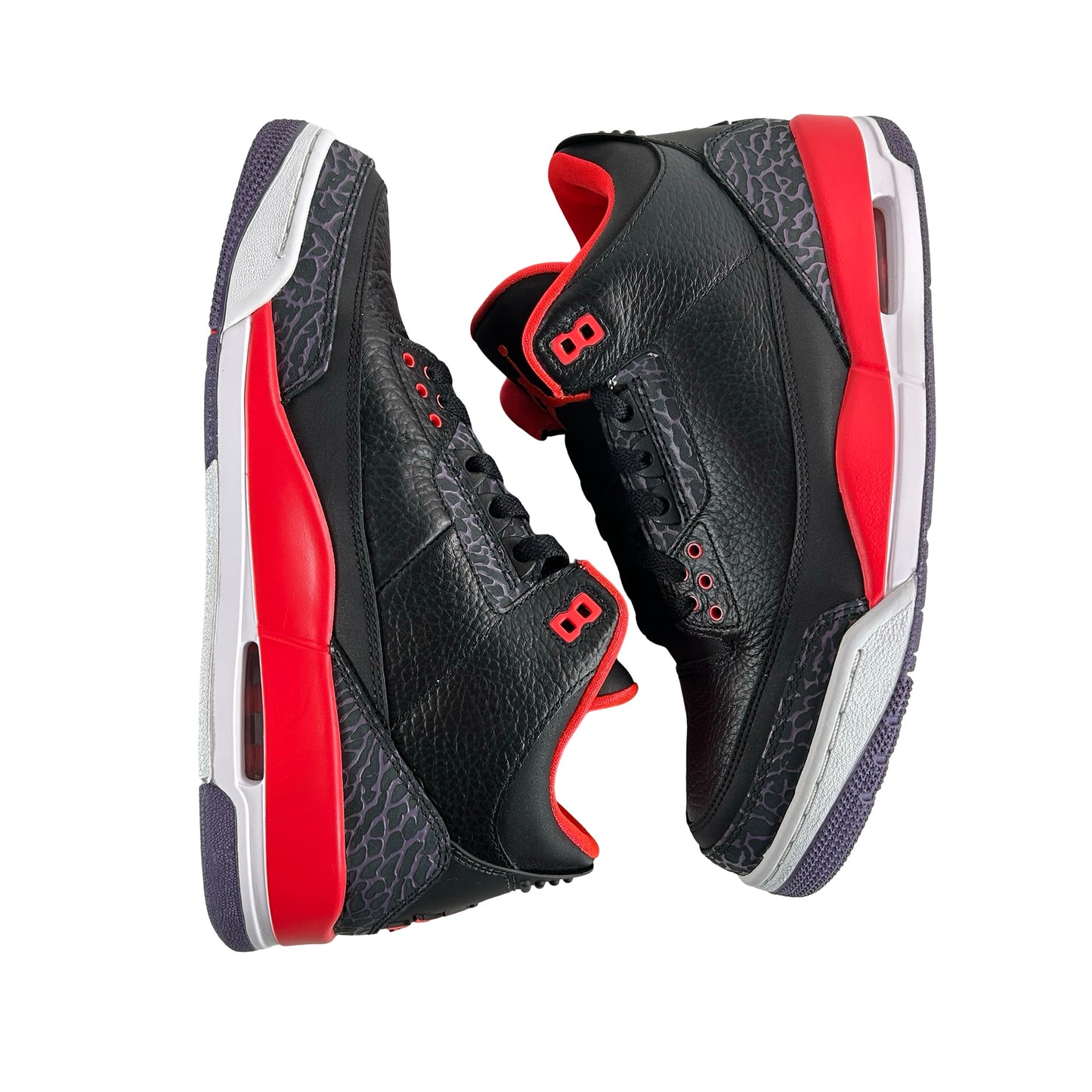 136064 005 Jordan 3 Retro Crimson [USED] - 9 M (VNDS)