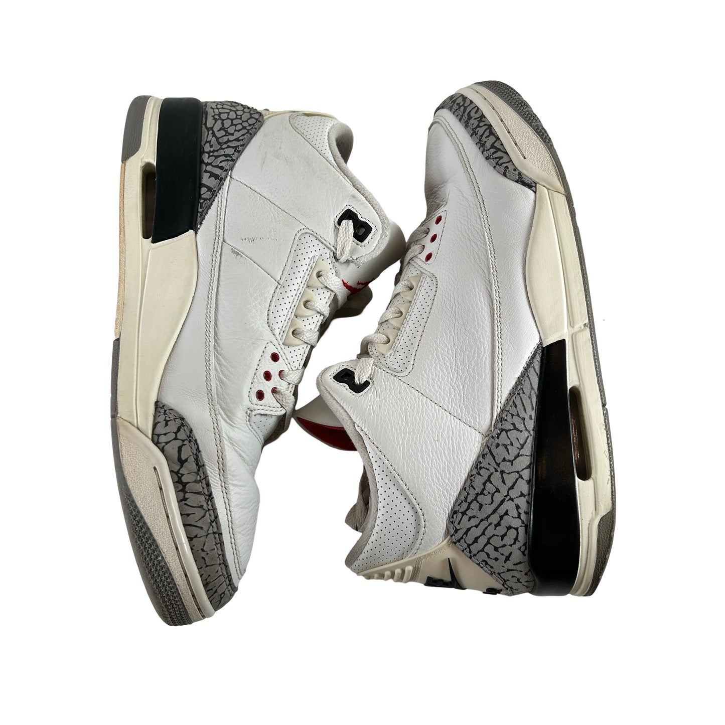 DN3707 100 Jordan 3 Retro White Cement Reimagined [USED] - 11 M (Used13)