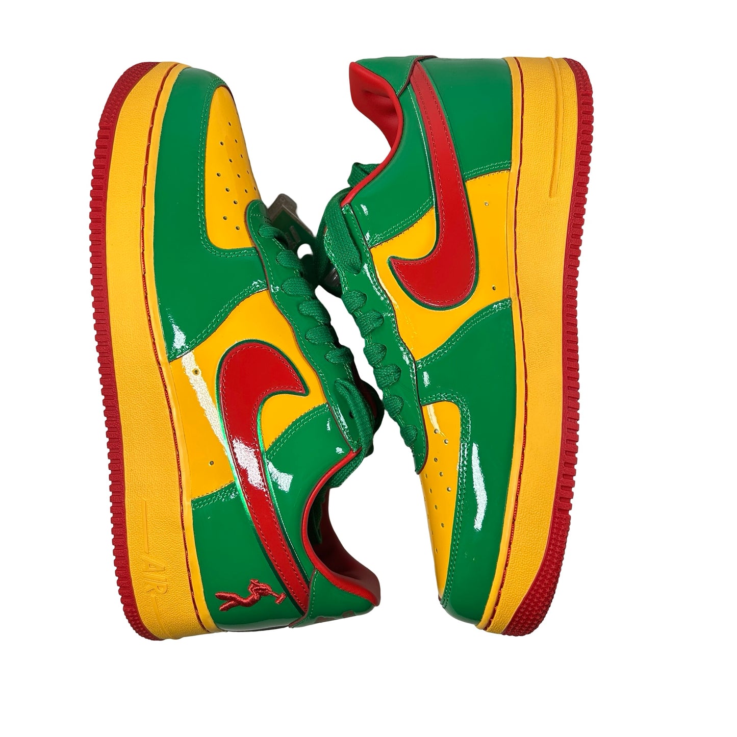 IH4383 300 Nike Air Force 1 Low Lil Yachty Concrete Boys Lucky Green [USED] - 12 M (VNDS)