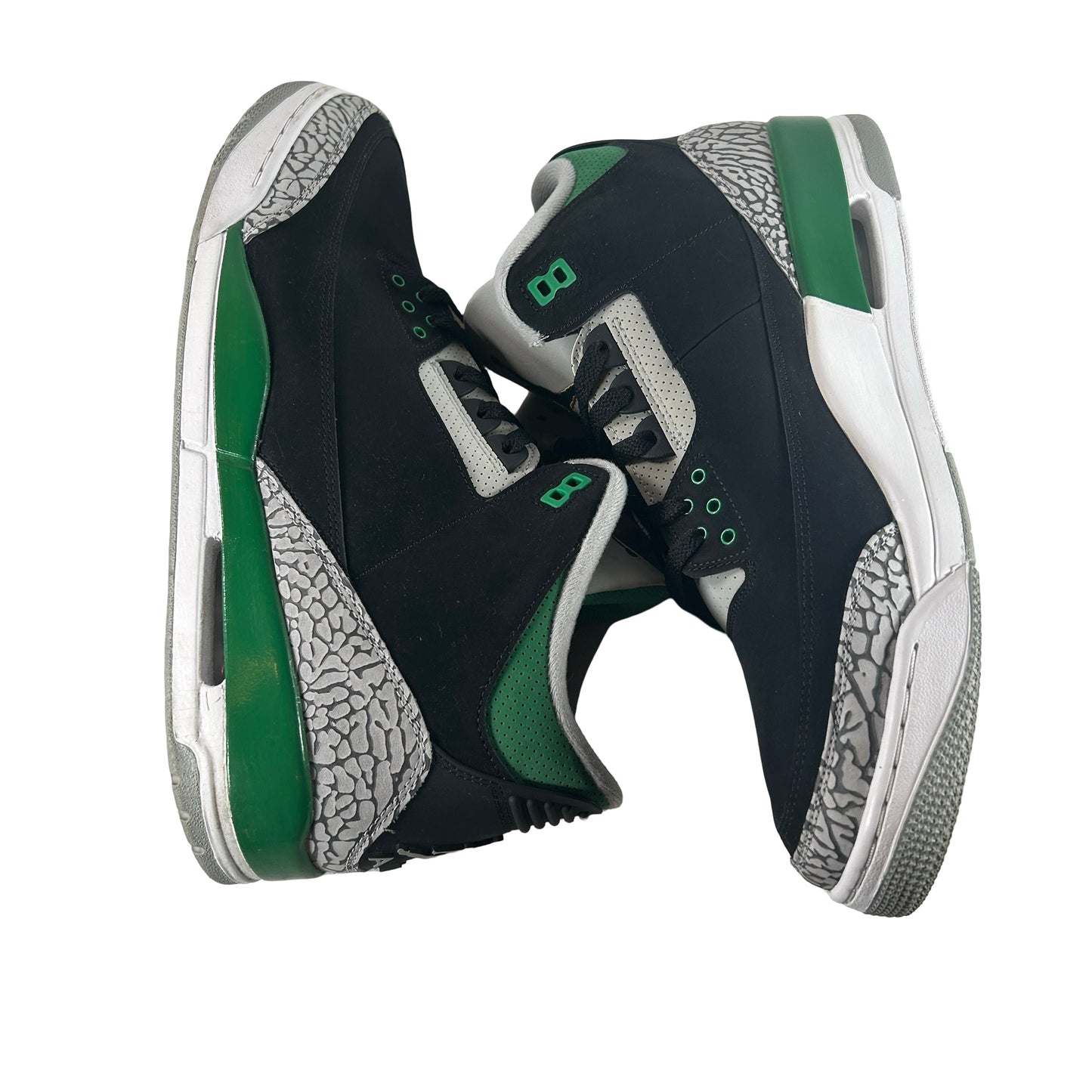 CT8532 030 Jordan 3 Retro Pine Green [USED] - 14 M (Used)