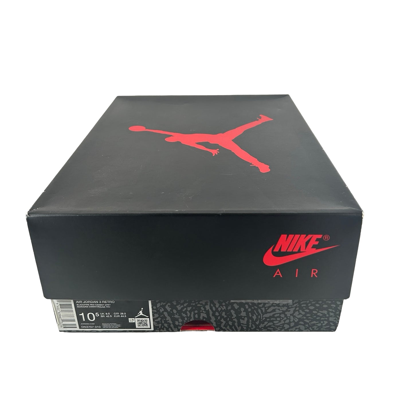 DN3707 010 Jordan 3 Retro OG Black Cement (2024) [USED] - 10.5 M (Used23)