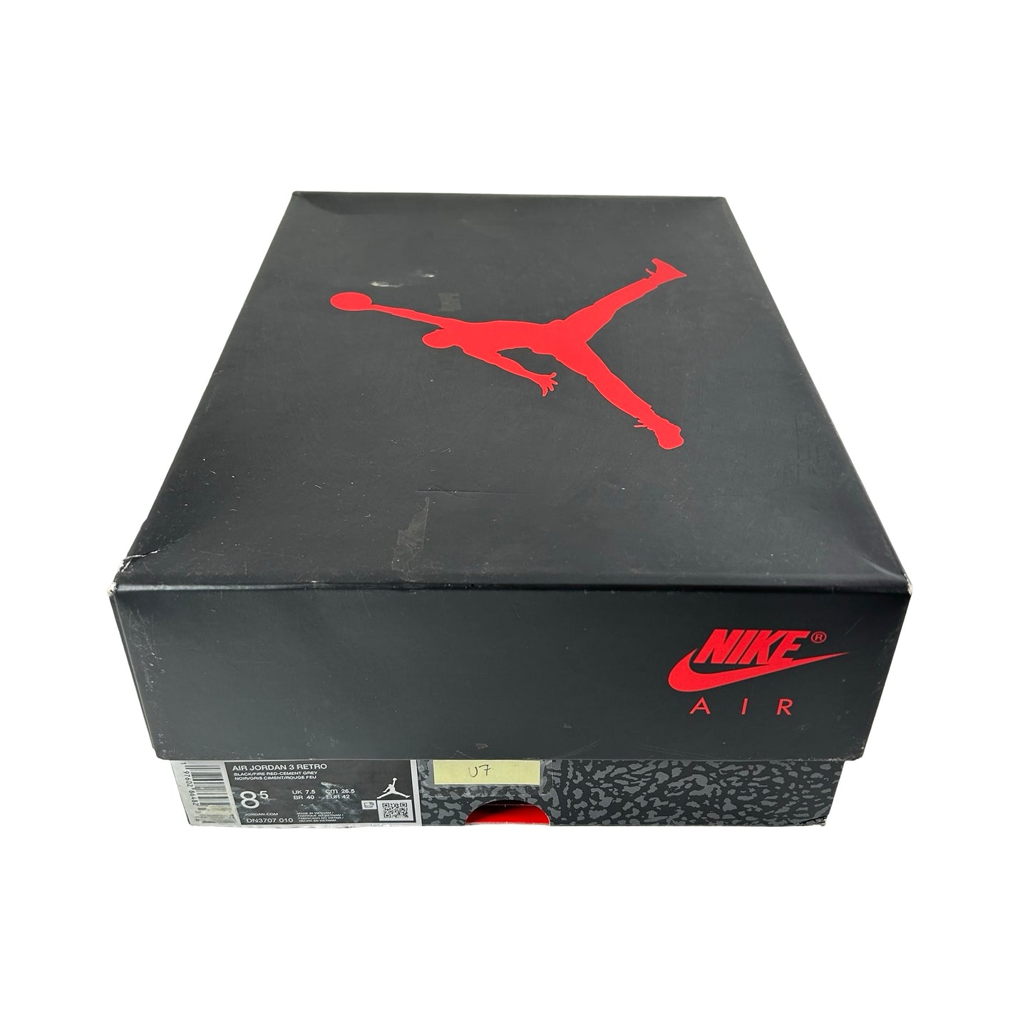 DN3707 010 Jordan 3 Retro Black Cement Reimagined (2024) [USED] - 8.5 M (Used7)