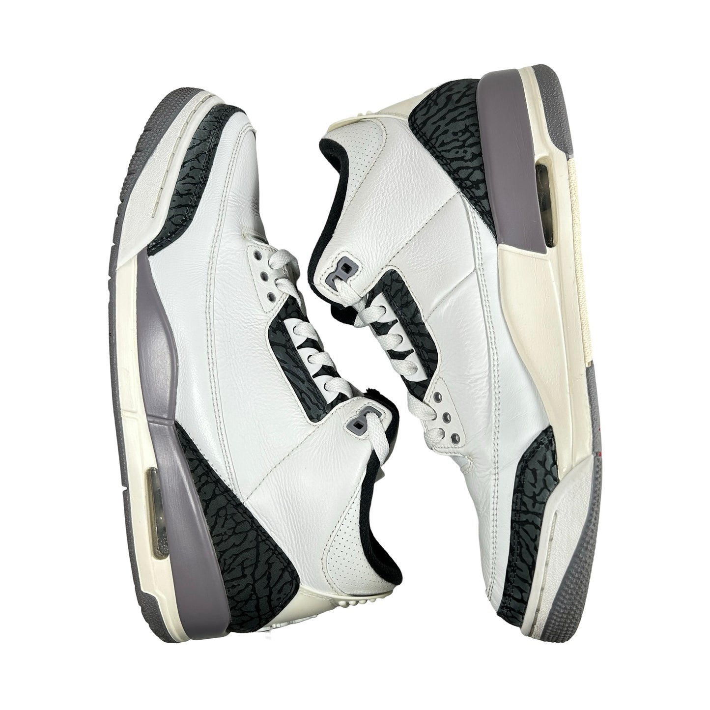 CT8532 106 Jordan 3 Retro Cement Grey [USED] - 10.5 M (Used) (No Box)