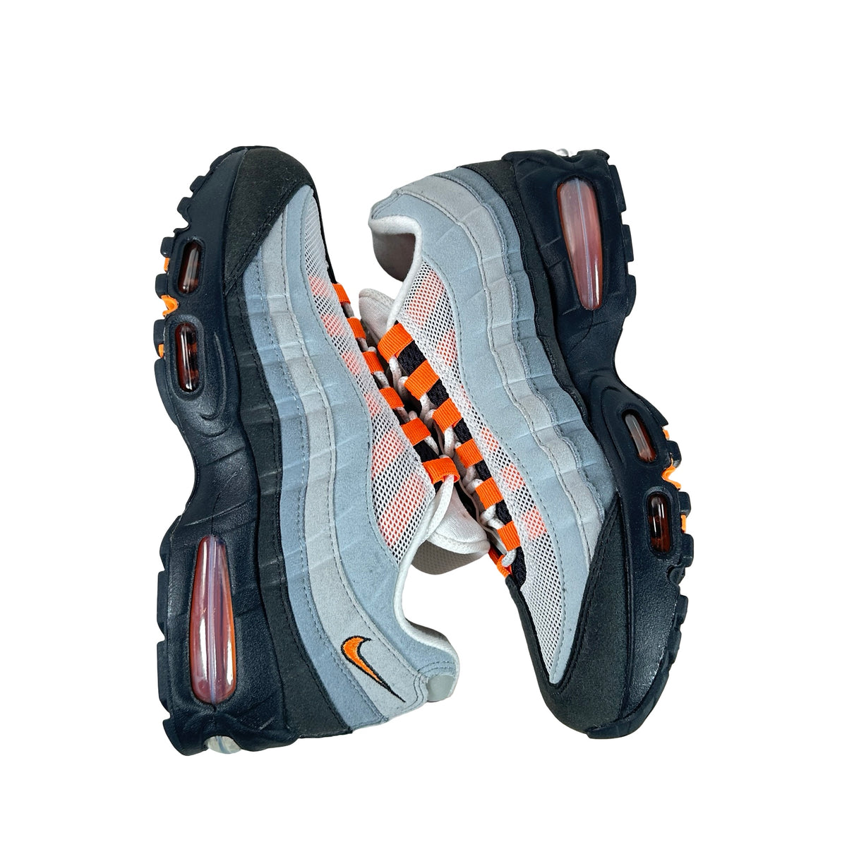 HM4740 005 Nike Air Max 95 OG Big Bubble Bright Mandarin (2025) - 7.5 M (Used)