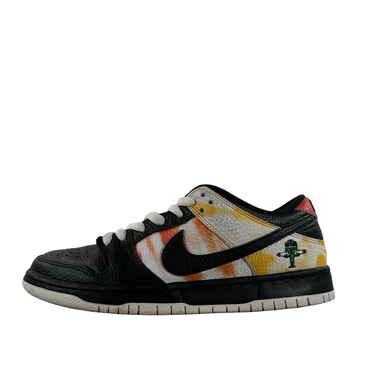 BQ6832 001 Nike SB Dunk Low Raygun Tie-Dye Black [USED] - 9 M (Used) (No Box)