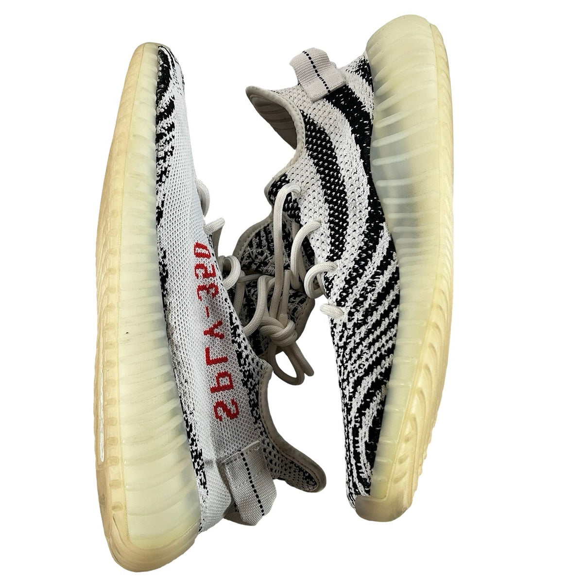CP9654 Yeezy 350 V2 Zebra [USED] - 10 M (Used2) (No Box2)