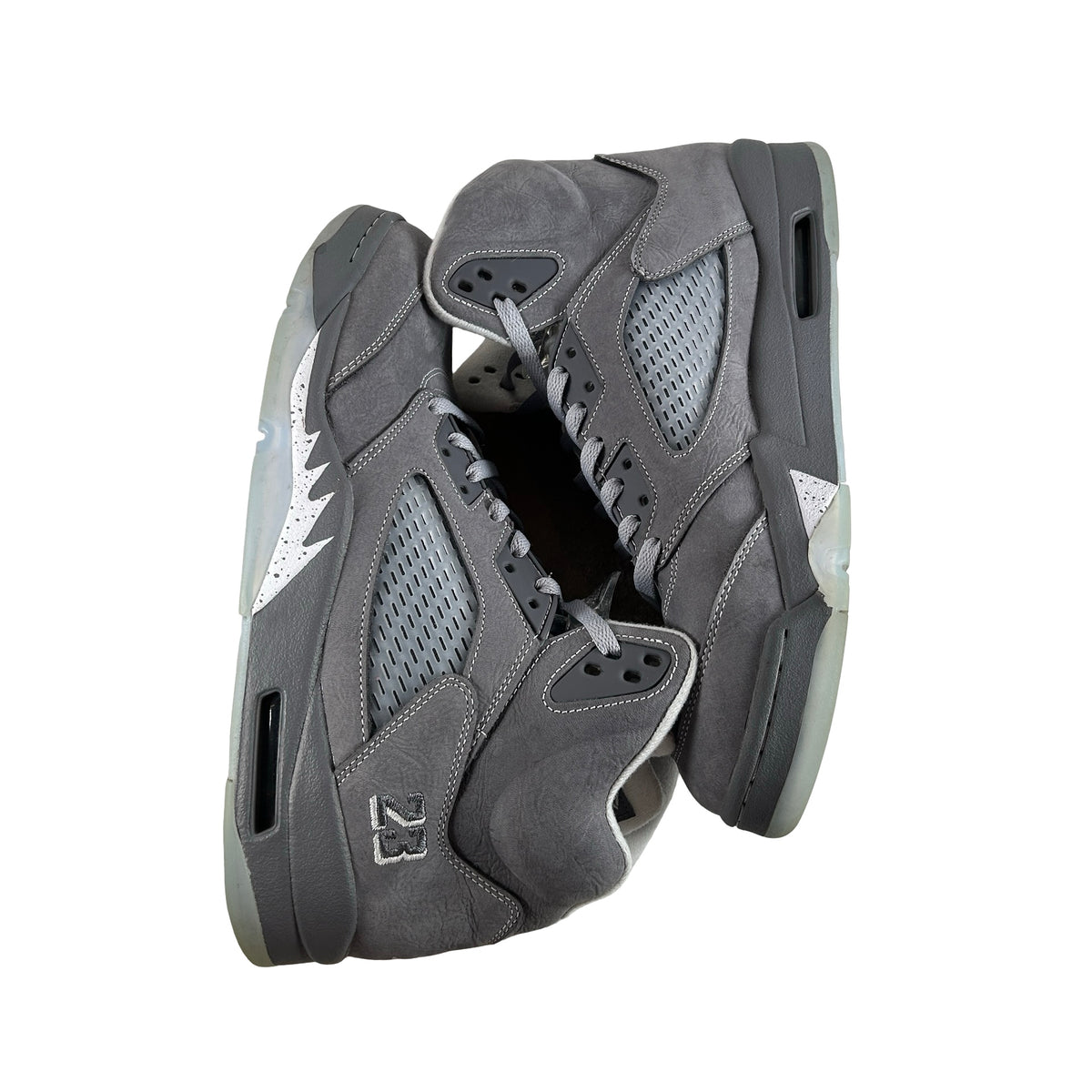 DD0587 002 Jordan 5 Retro Wolf Grey (2026) [USED] - 12 M (Used6)