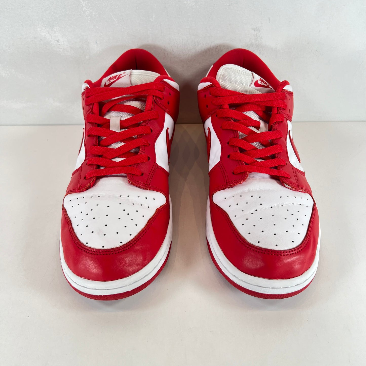CU1727 100 Dunk Low Rojo Universitario