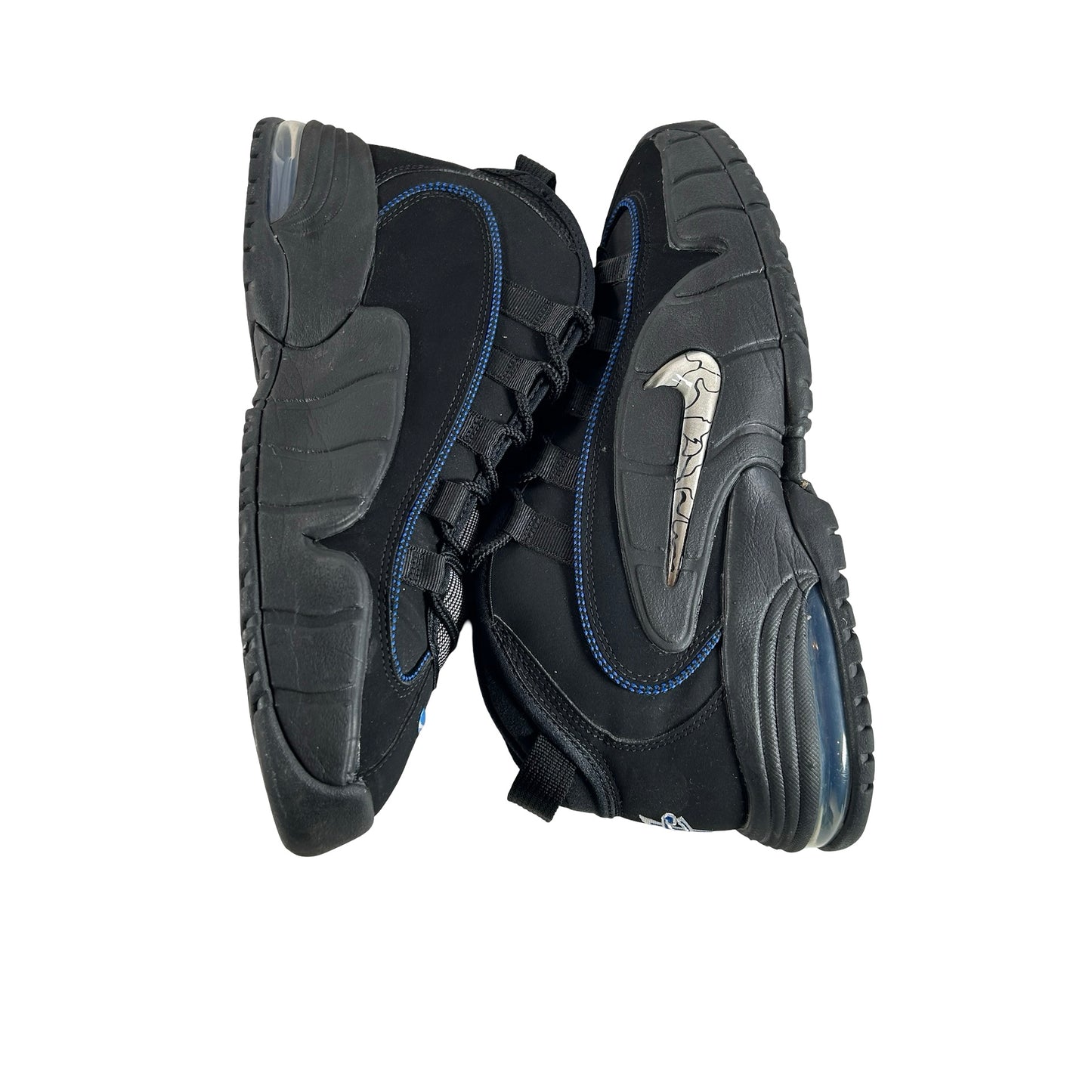 DN2487 002 Nike Air Max Penny 1 All-Star Black Metallic Silver [USED] - 11.5 M (Used) (Replace Box)