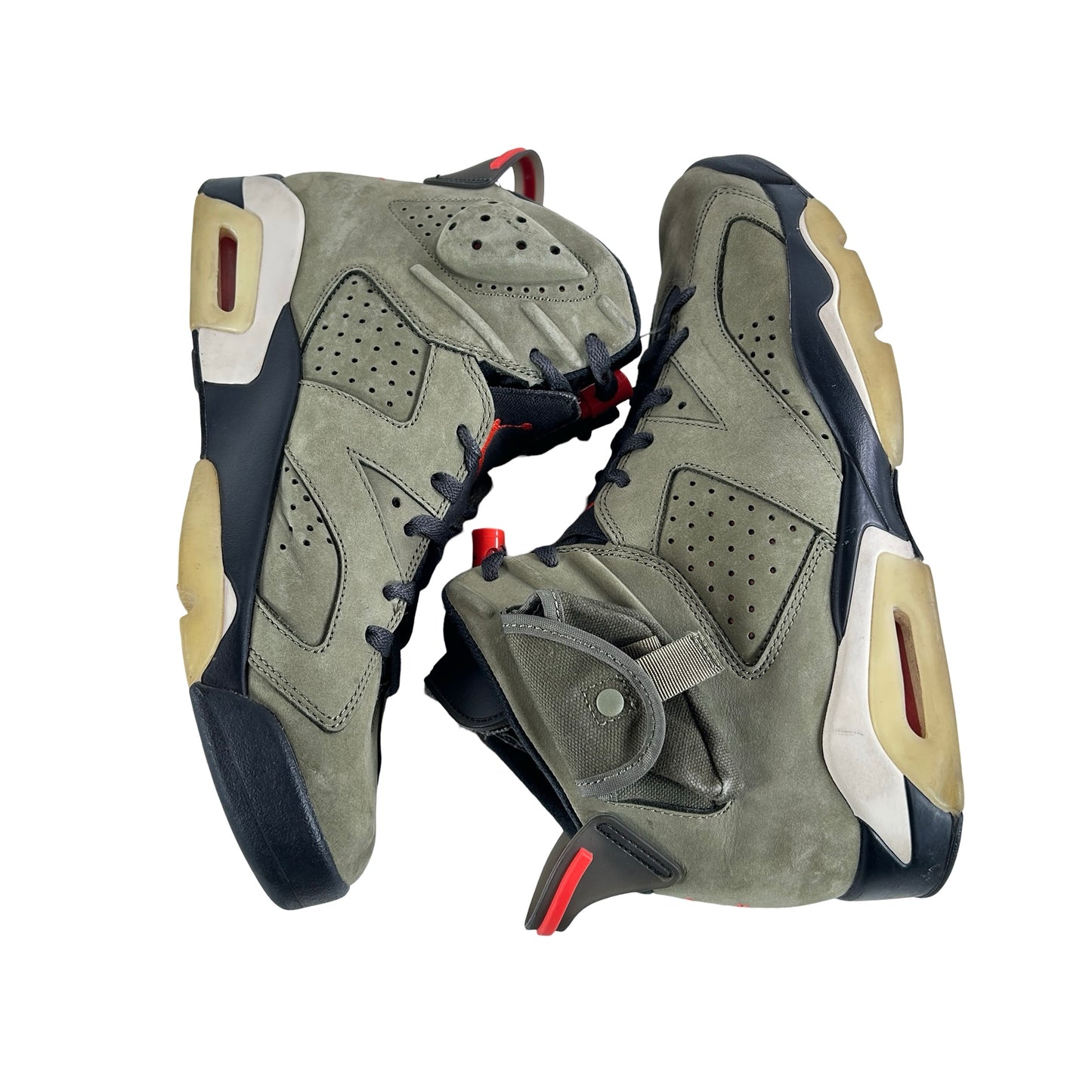 CN1084 200 Jordan 6 Retro Travis Scott [USED] - 11 M (Used10)