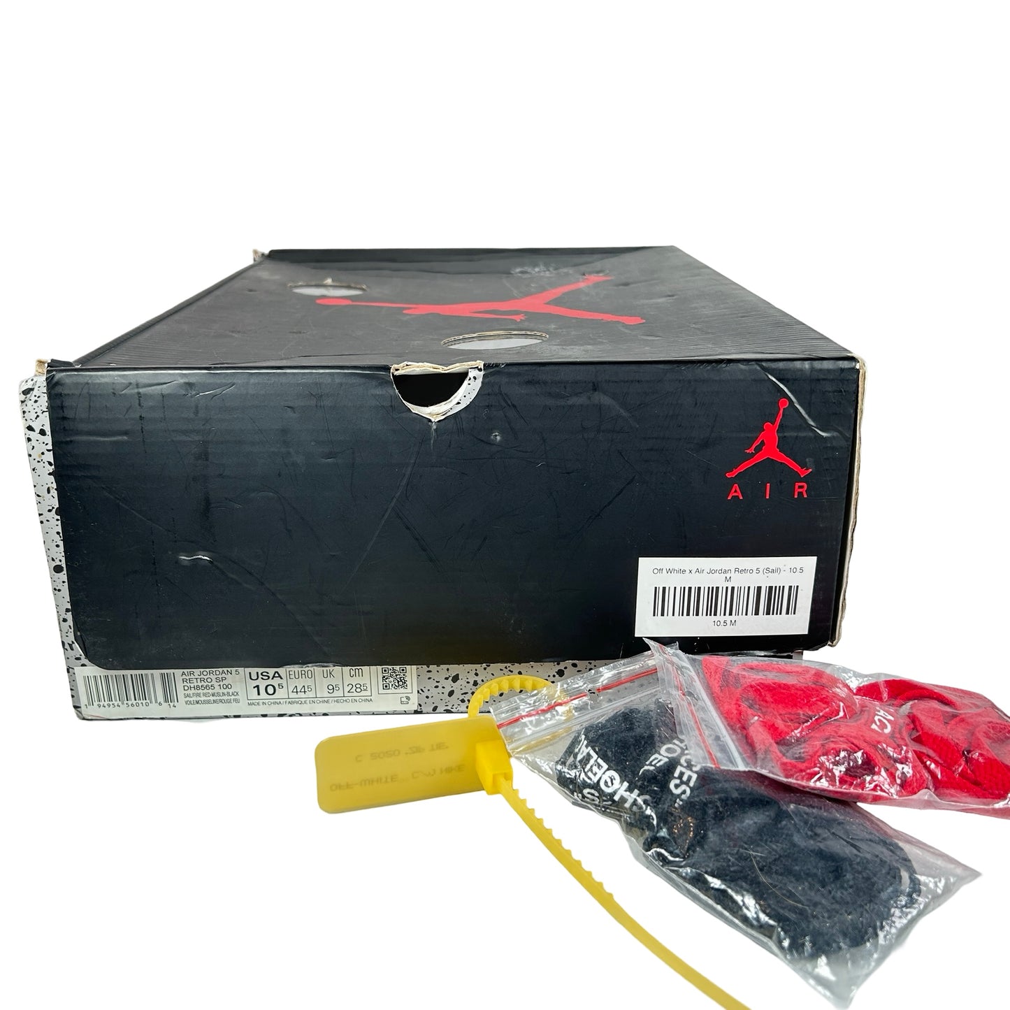 DH8565 100 Jordan 5 Off-White Sail [USED] - 10.5 M (Used3)