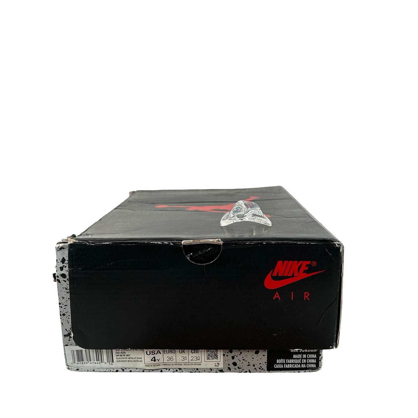 HF3976 001 Jordan 5 Retro OG Black Metallic Reimagined (GS) [USED] - 4 Y (Used)