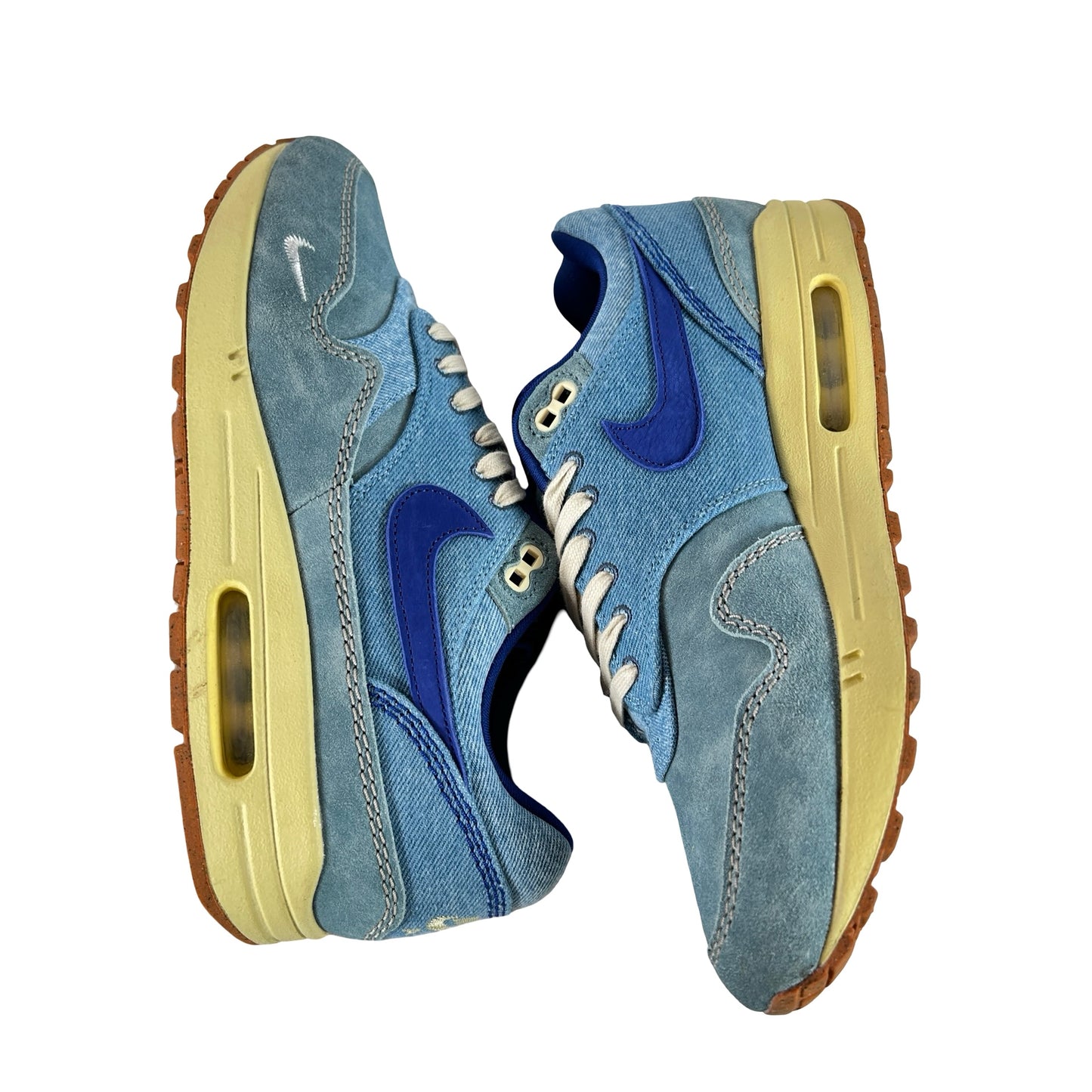 DV3050 300  Nike Air Max 1 PRM Dirty Denim [USED] - 10.5 M (Used) (No Box)