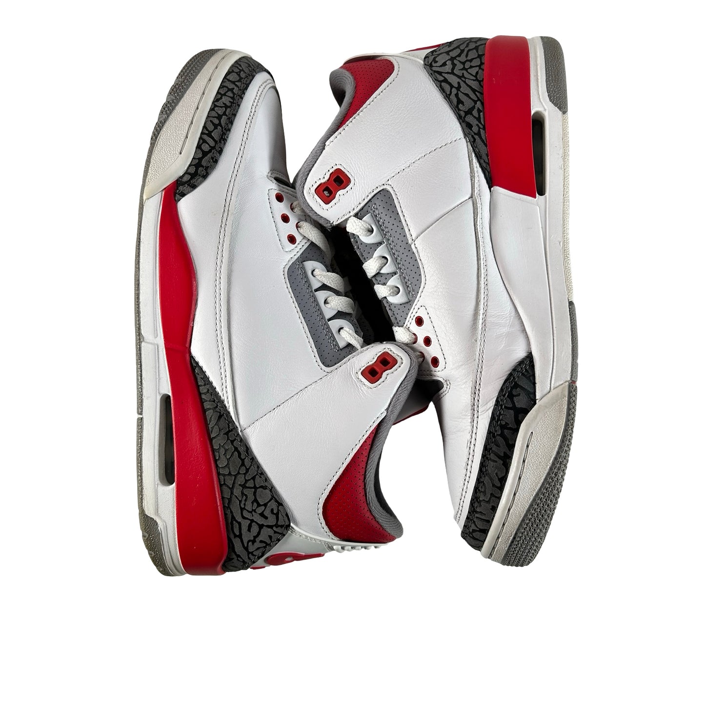 DN3707 160 Jordan 3 Retro Fire Red (2022) [USED] - 10 M (Used7)