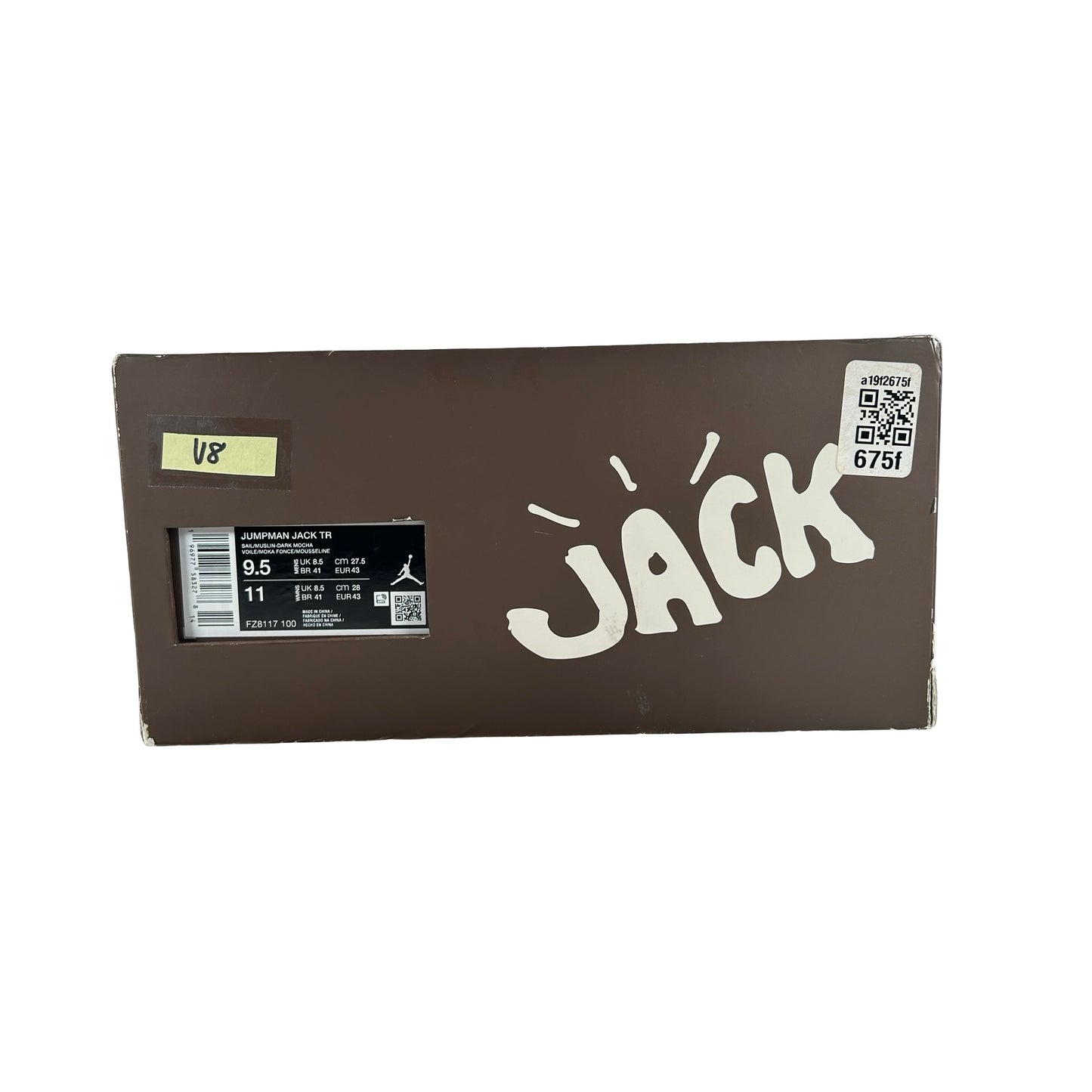 FZ8117 100 Jordan Jumpman Jack TR Travis Scott Sail [USED] - 9.5 M (Used8)