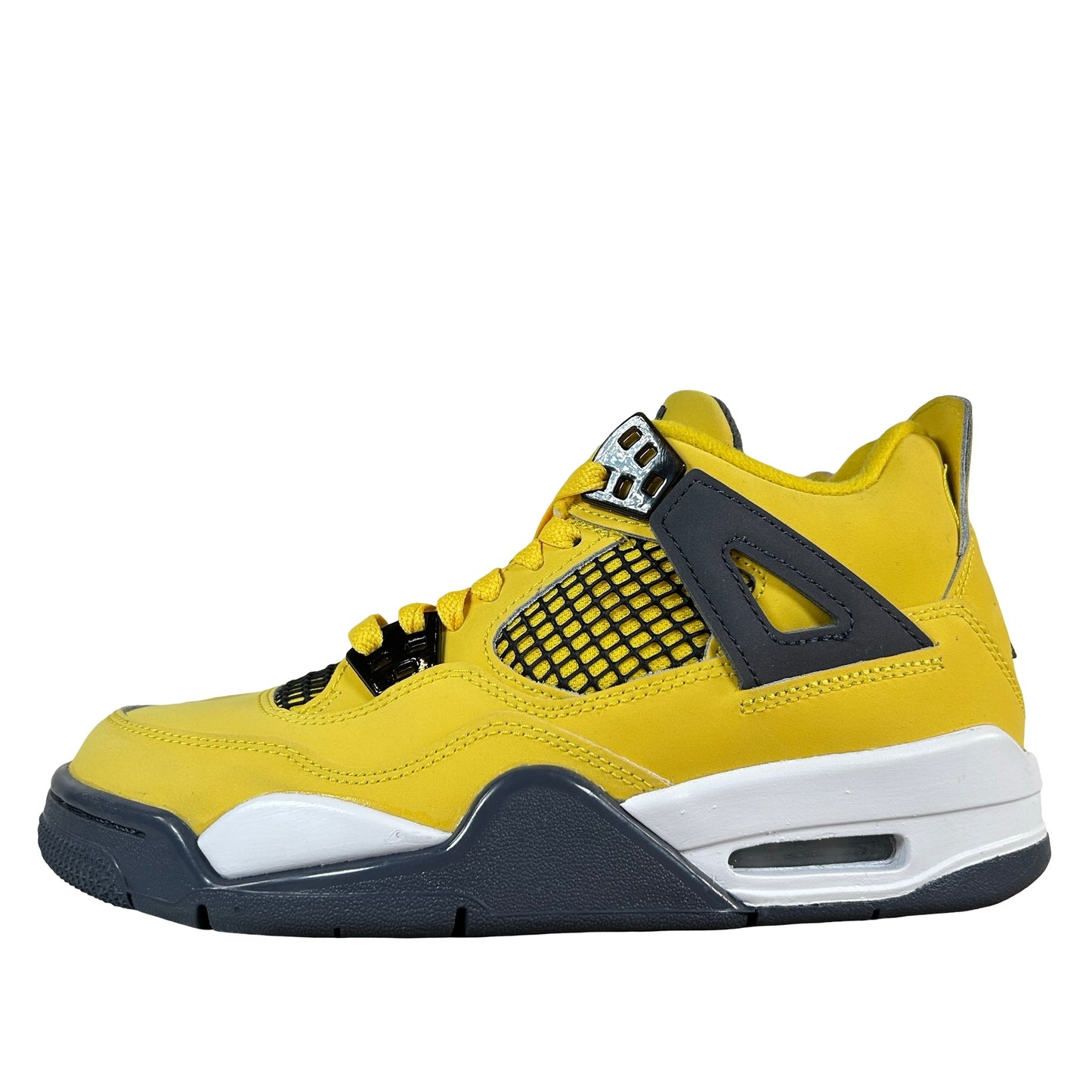 408452 700 Jordan 4 Retro Lightning (GS) [USED] - 4.5 Y (Used)