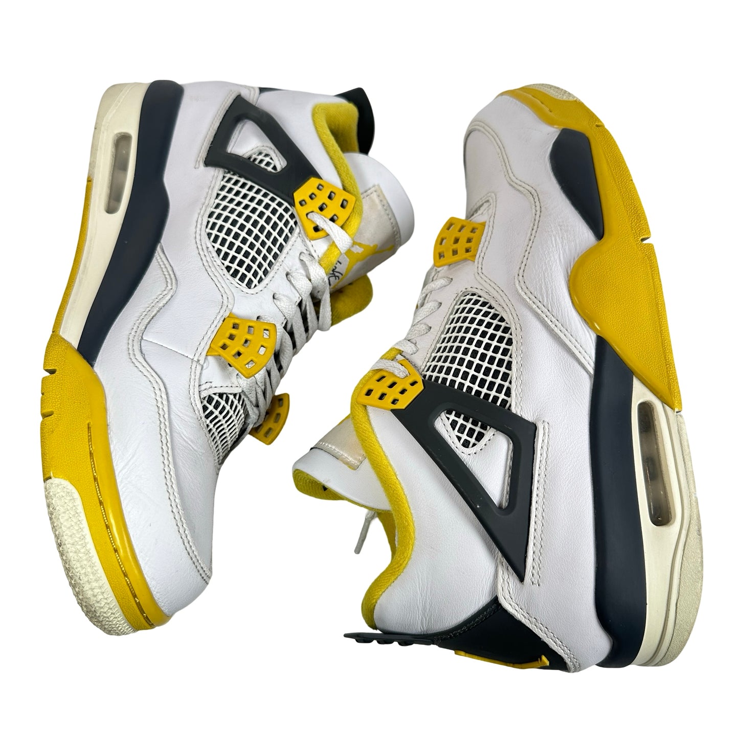 AQ9129 101 Jordan 4 Retro Vivid Sulfur (Women's) [USED] - 11.5 W (Used3)