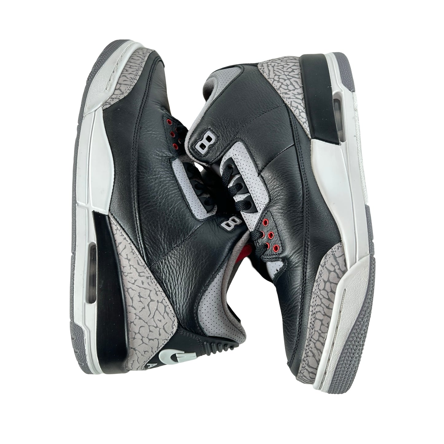DN3707 010 Jordan 3 Retro OG Black Cement (2024) [USED] - 10.5 M (Used33)