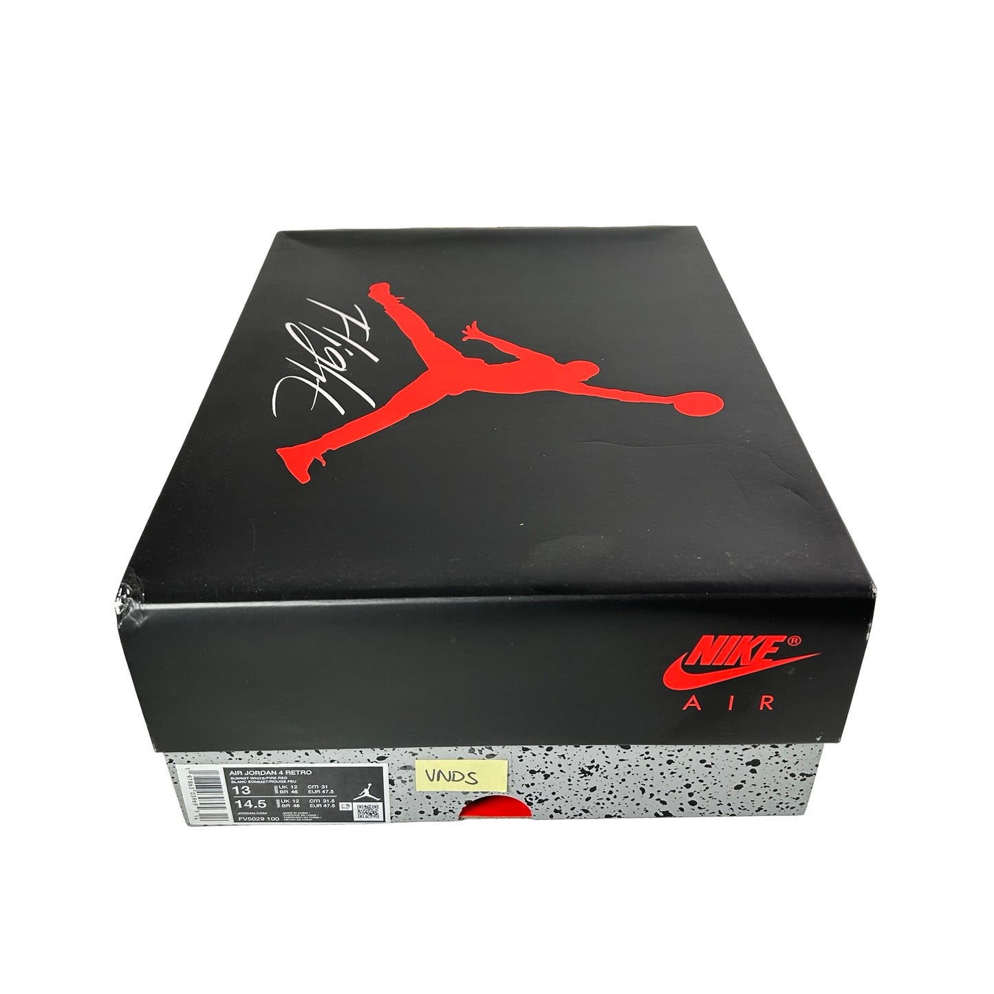 FV5029 100 Jordan 4 Retro White Cement (2025) [USED] - 13 M (VNDS)