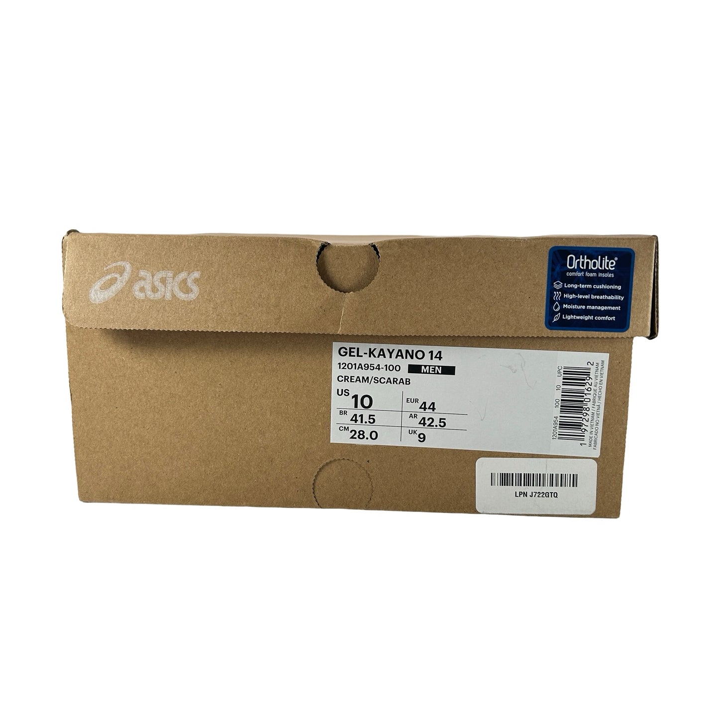 1201A954 100 ASICS Gel-Kayano 14 Kith Cream Scarab [USED] - 10 M (VNDS)