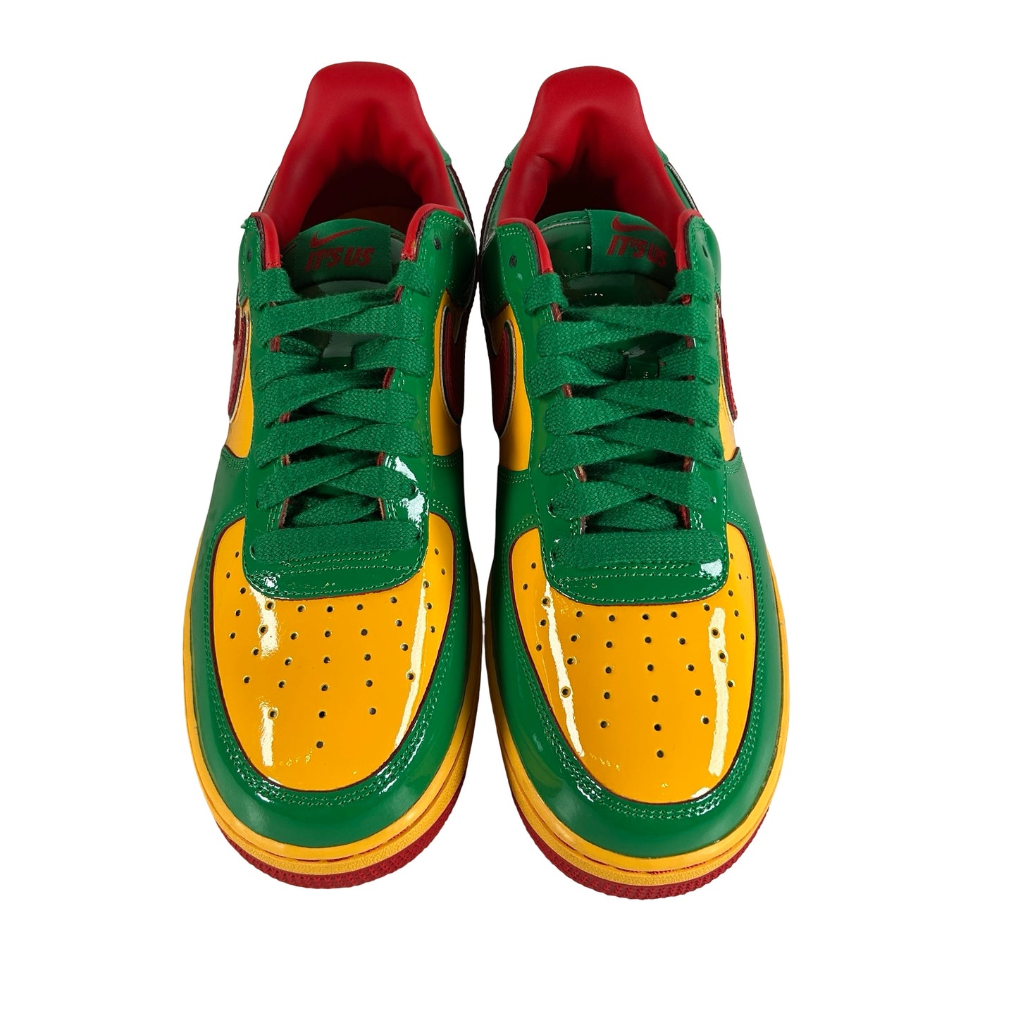 IH4383 300 Nike Air Force 1 Low Lil Yachty Concrete Boys Lucky Green [USED] - 9.5 M (Used3)