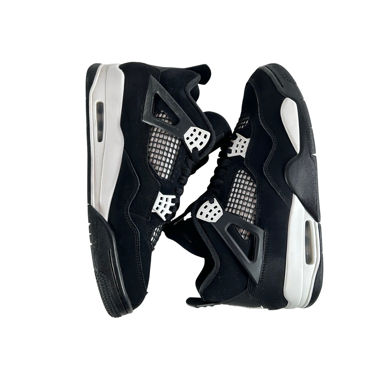 FQ8138 001 Jordan 4 Retro White Thunder [USED] - 9 M (Used4)