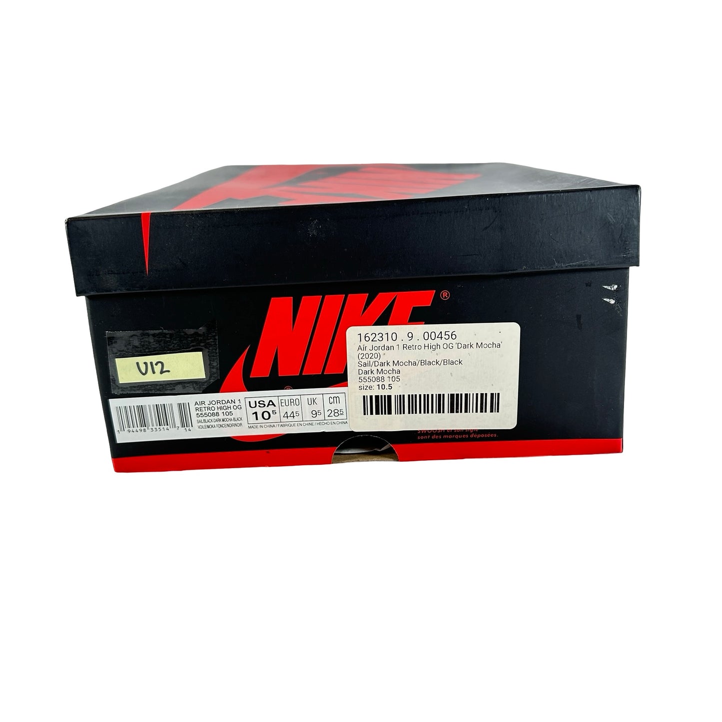 555088 105 Jordan 1 Mocha [USED] - 10.5 M (Used12)