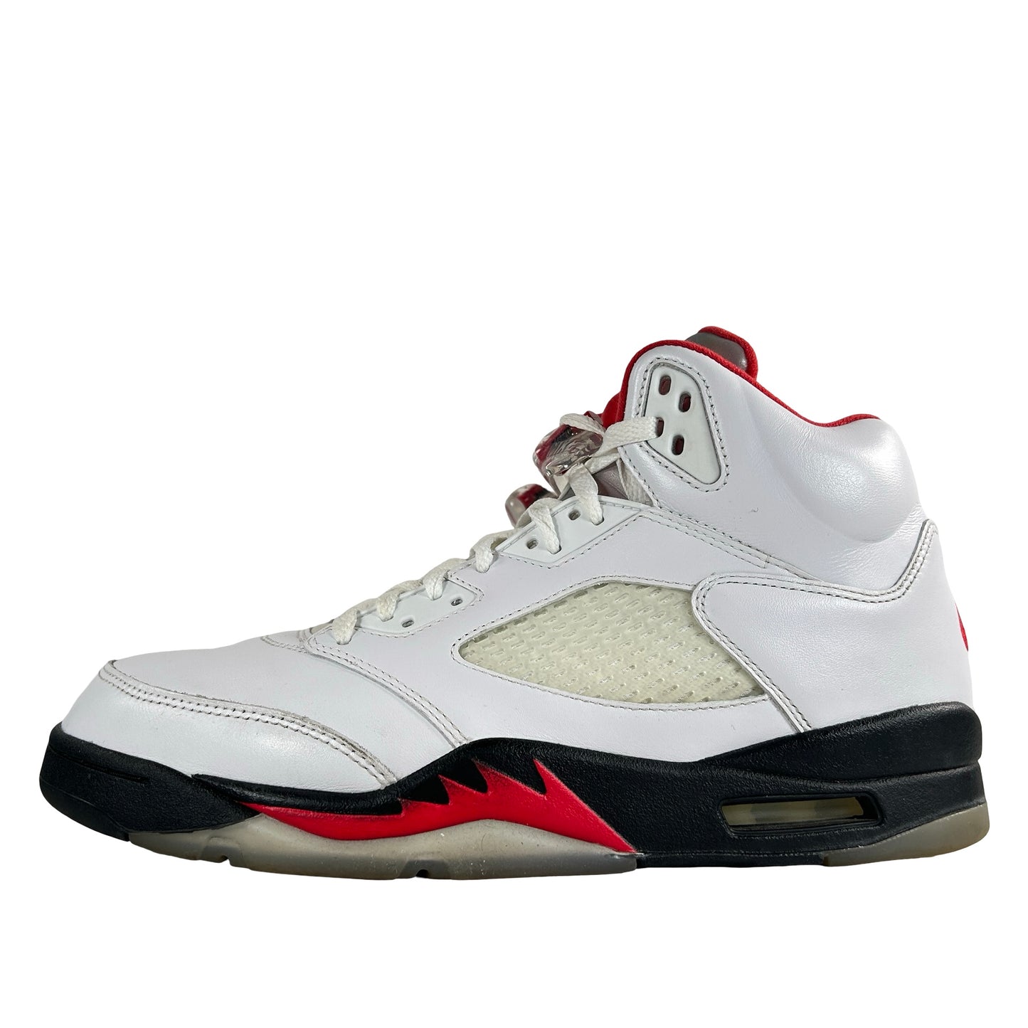 DA1911 102 Jordan 5 Retro Fire Red Silver Tongue (2020) [USED] - 11 M (Used3)