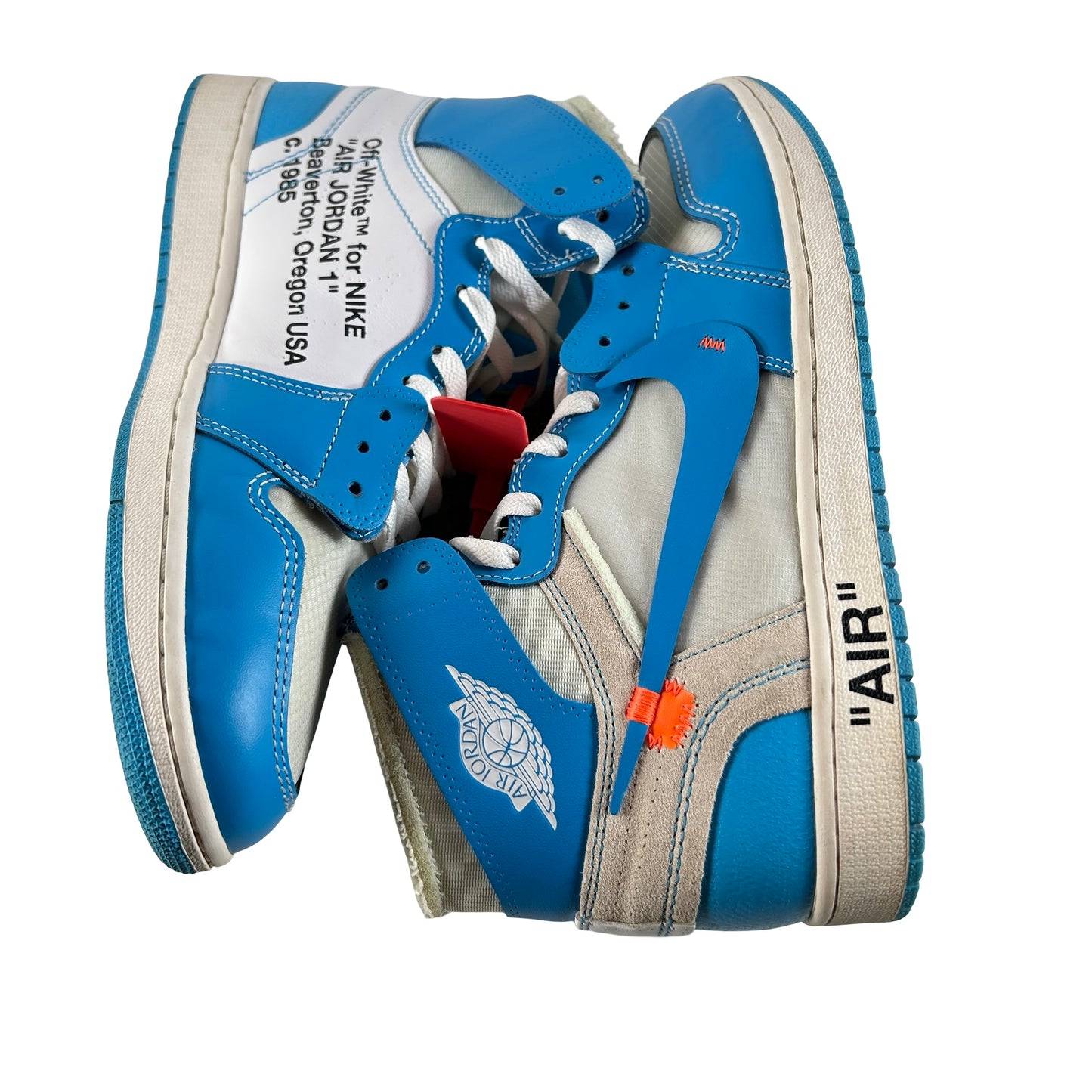AQ0818 148 Jordan 1 Retro High Off-White UNC [USED] - 11 M (Used2)
