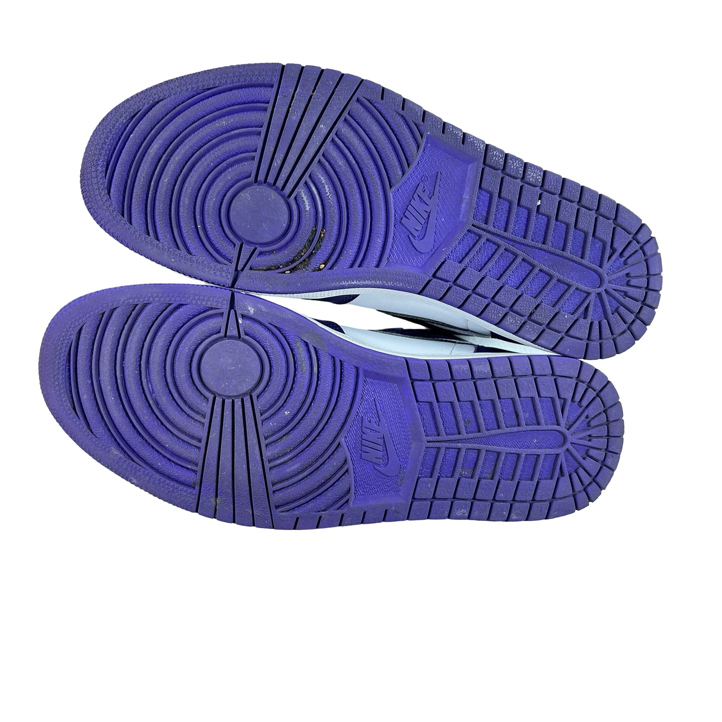 555088 500 Jordan 1 Court Purple [USED] - 10 M (Used) (Replace Box)