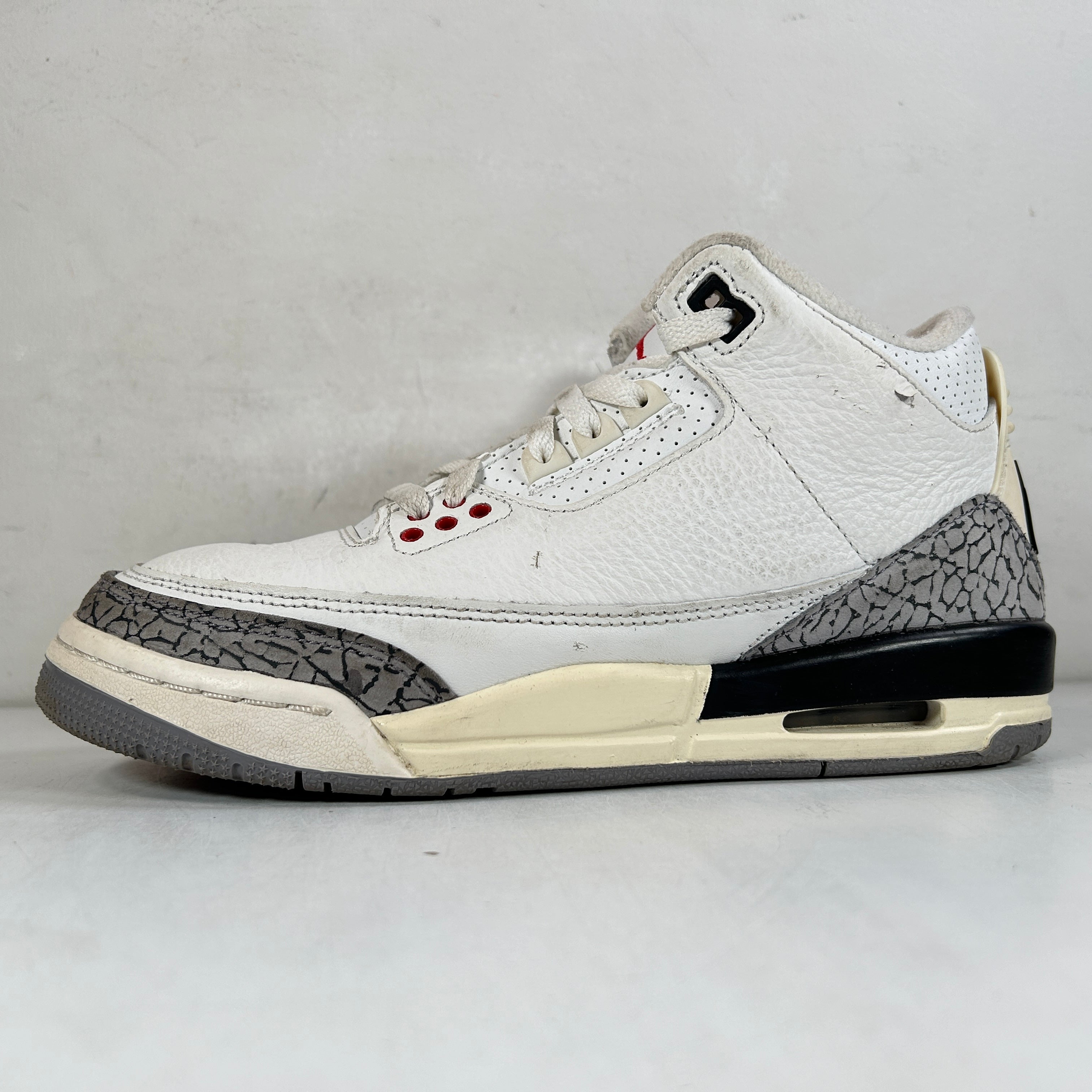 DM0967 100 Jordan 3 Retro White Cement Reimagined (GS) [USED] - 6 Y (U ...
