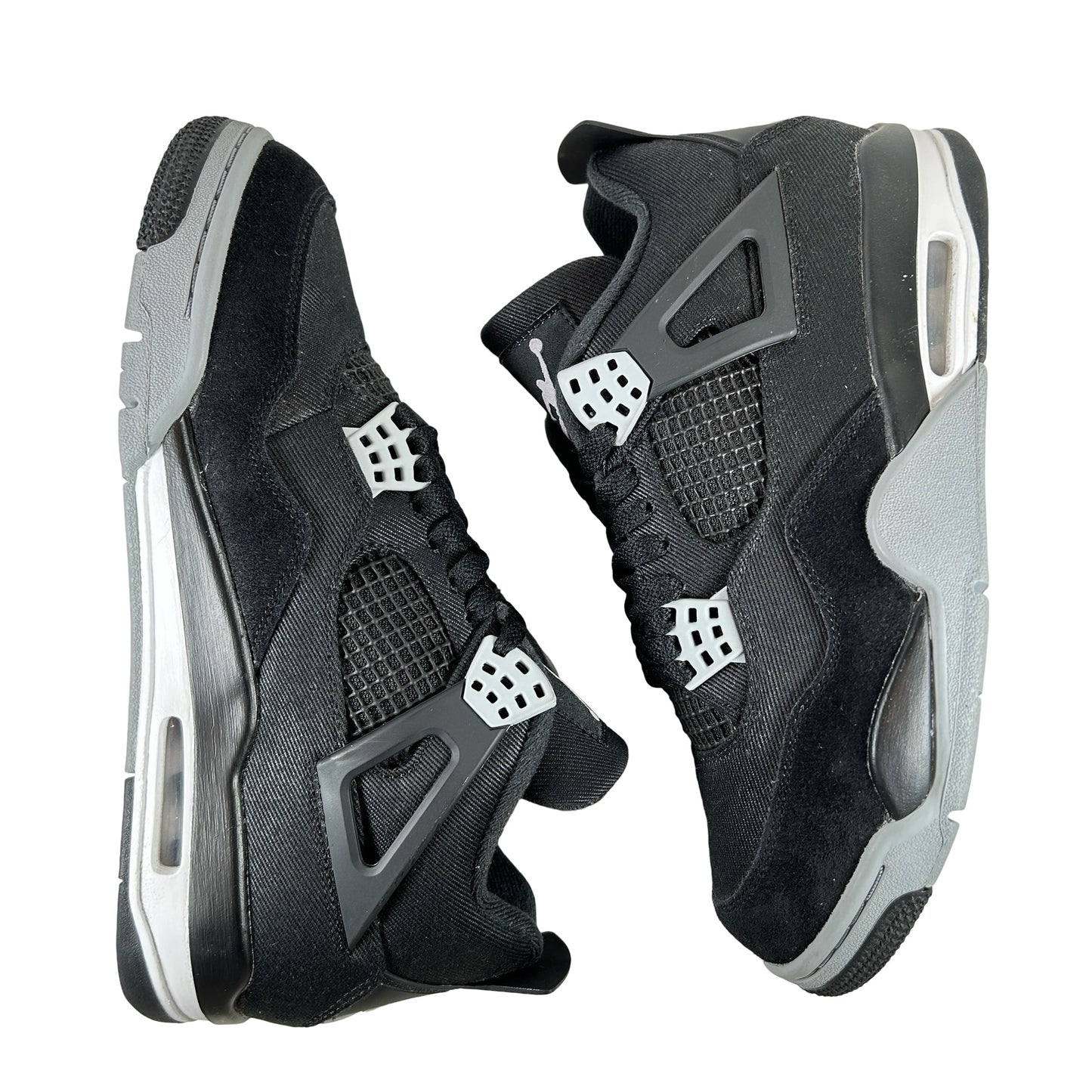 DH7138 006 Jordan 4 Retro SE Black Canvas [USED] - 8.5 M (Used)