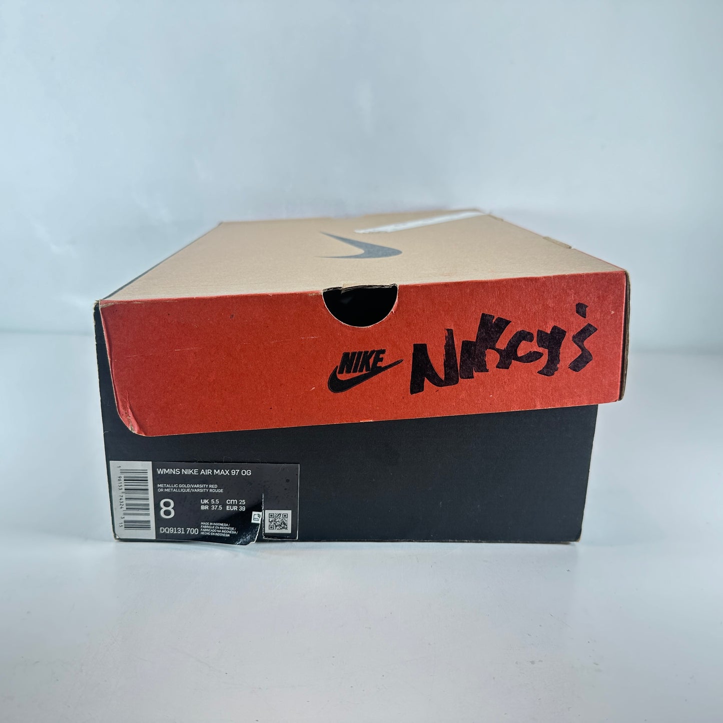 DQ9131 700 Nike Air Max 97 OG Golden Bullet (2023) (Women's) [USED] - 8 W (Used)