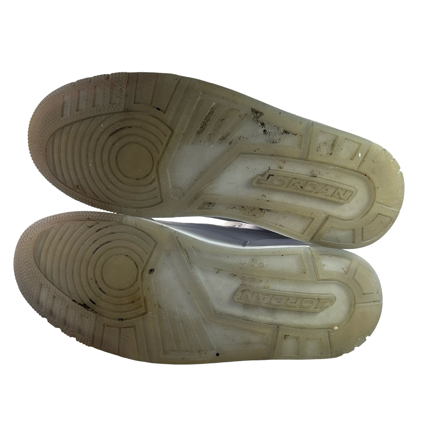 136064 111 Jordan 3 Retro Pure White (2018) [USED] - 10 M (Used)
