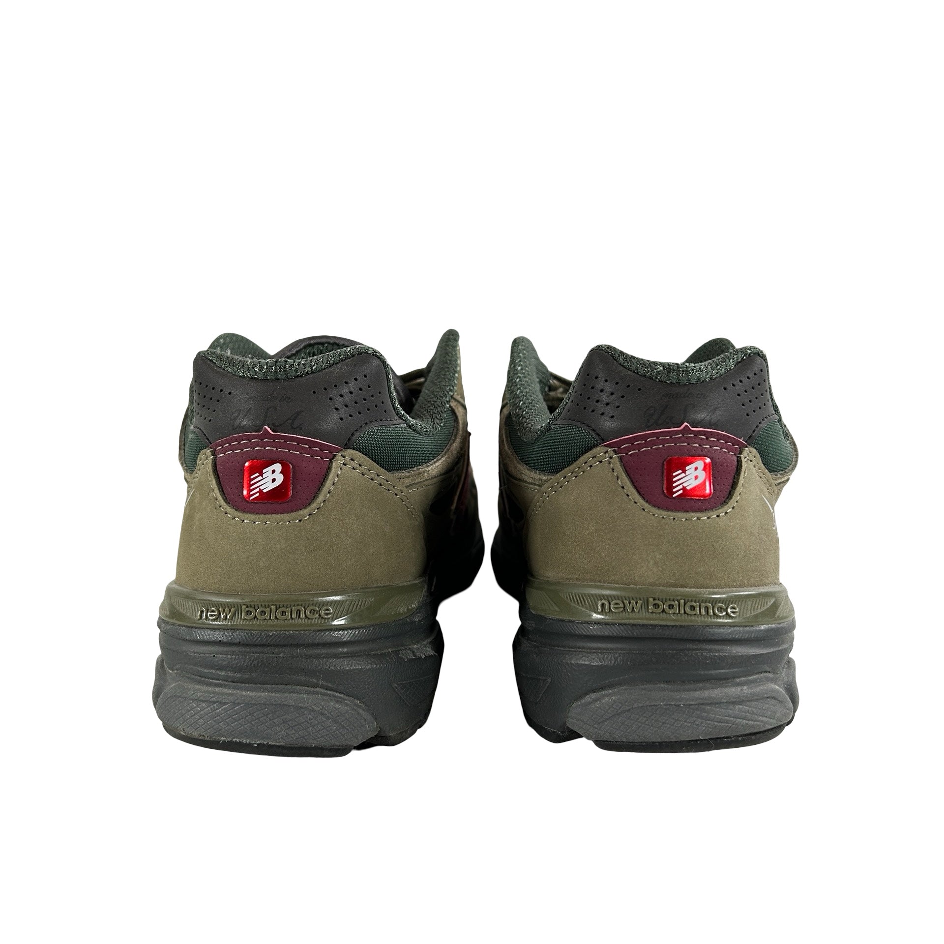 M990GP3 New Balance 990v3 MiUSA Teddy Santis Green Purple [USED] - 11.5 M (Used)