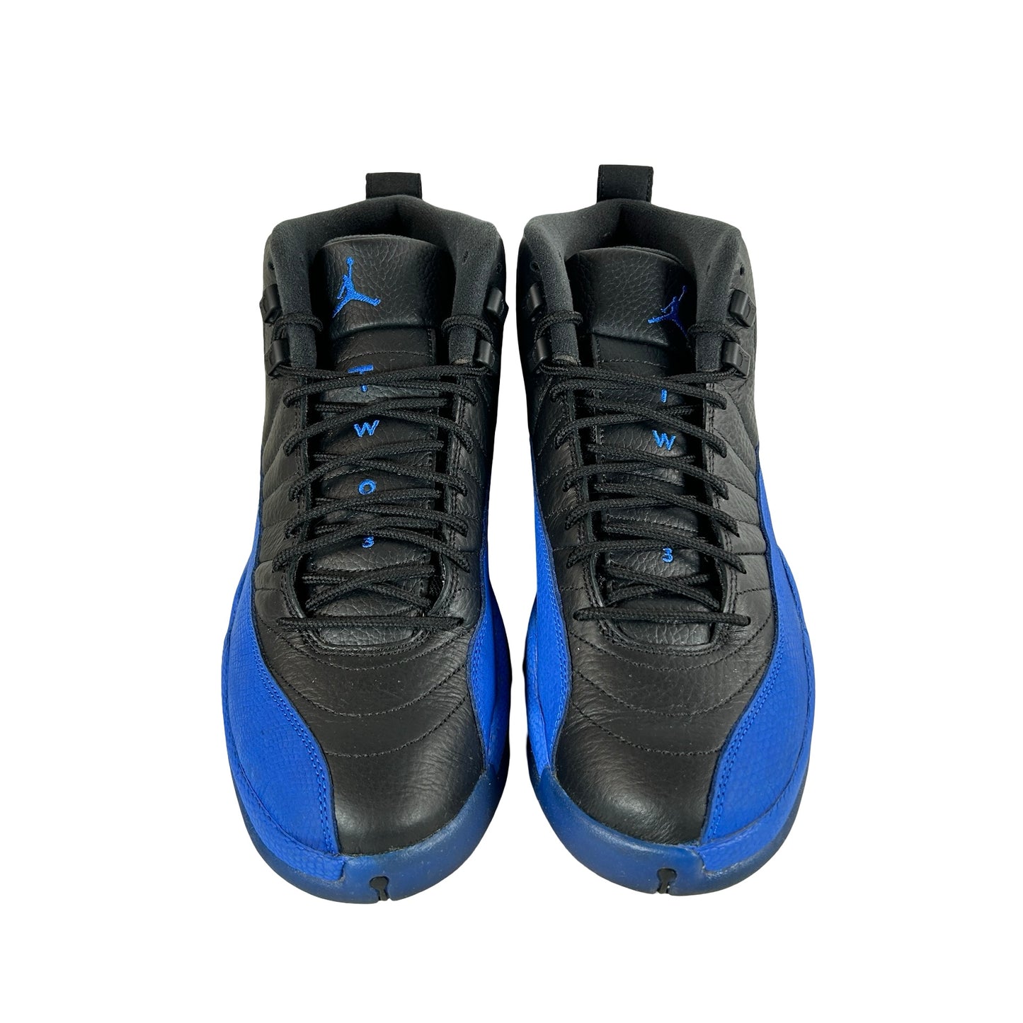 130690 014 Jordan 12 Retro Black Game Royal [USED] - 10.5 M (Used)
