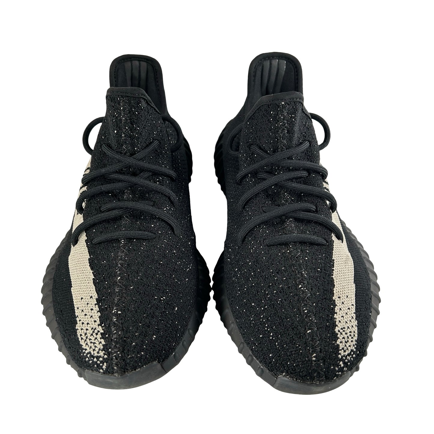BY1604 adidas Yeezy Boost 350 V2 Core Black White [USED] - 11 M (Used3)