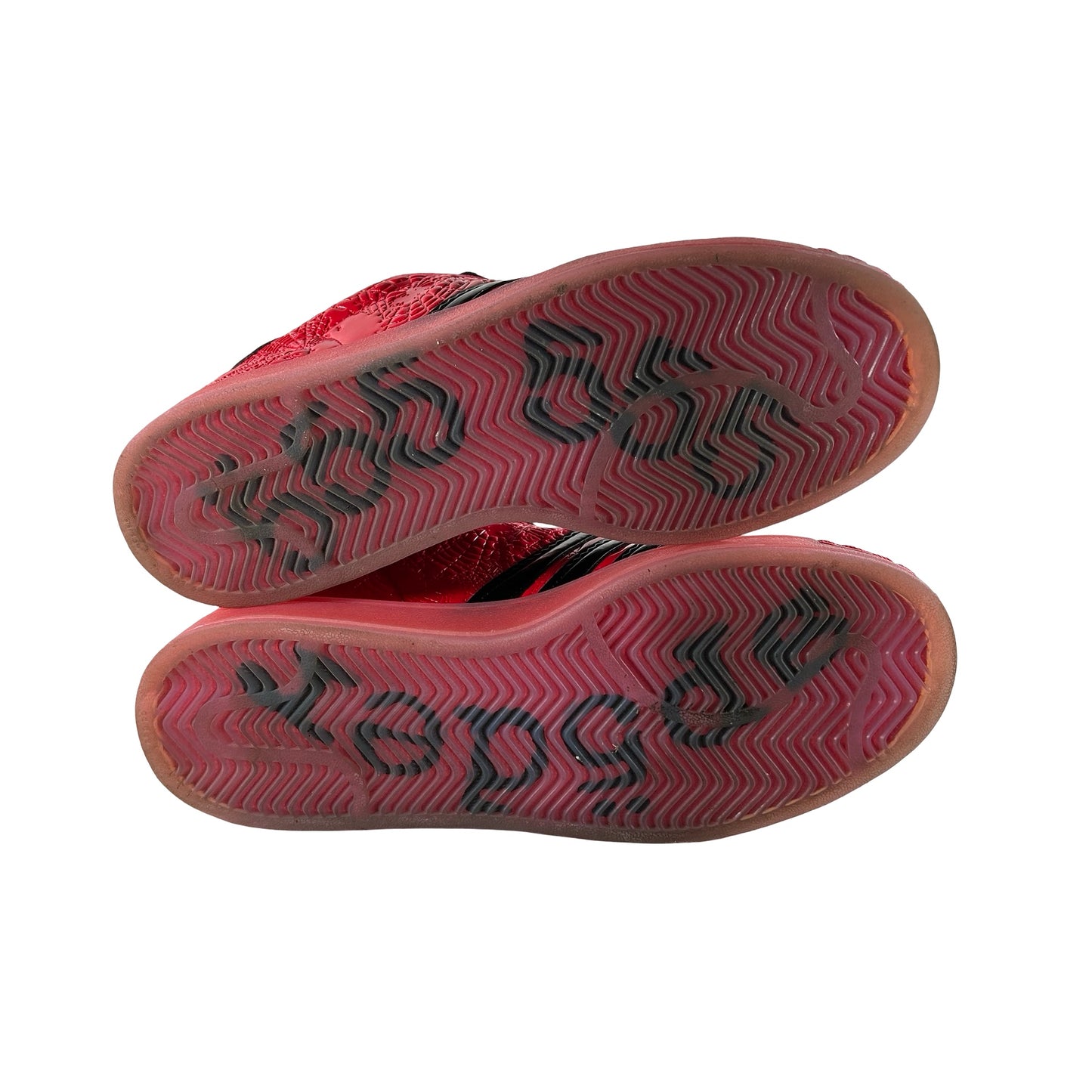 KJ7005 adidas Superstar Sp5der Red Black [USED] - 9 M (Used)