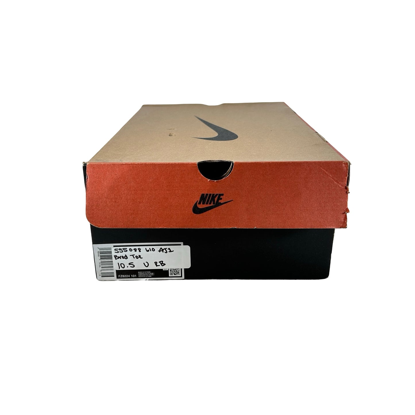 555088 610 Jordan 1 Bred Toe [USED] - 10.5 M (Used) (Replace Box)