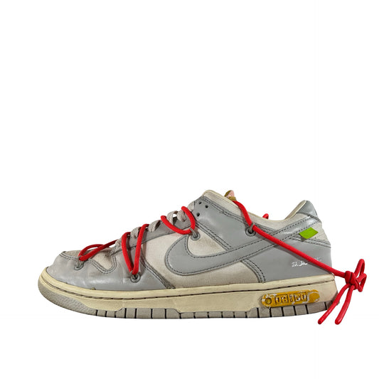 DM1602 110 Nike Dunk Low Off-White Lot 6 [USED] - 9 M (Used) (No Box)