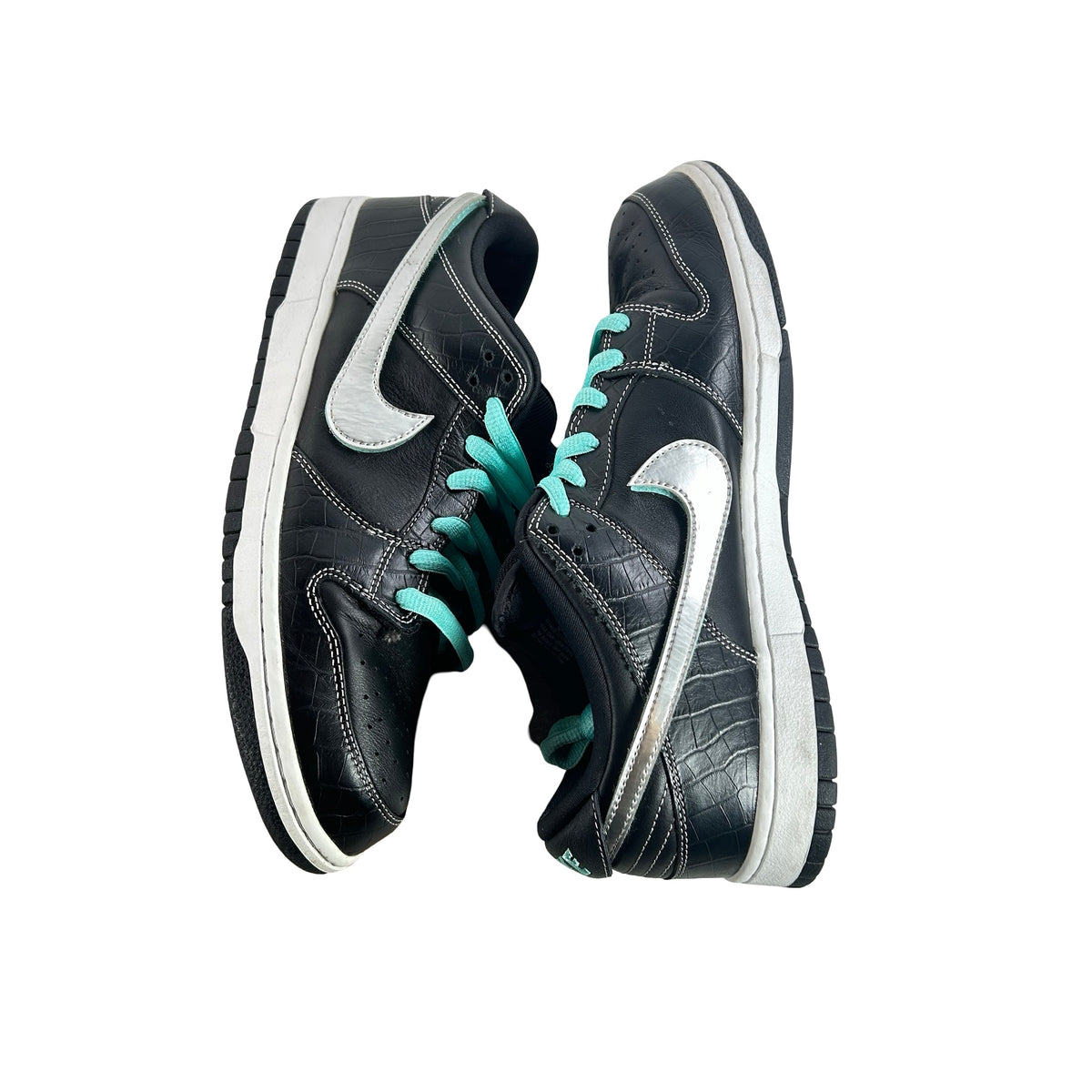 BV1310 001 Nike SB Dunk Low Diamond Supply Co. Black Diamond [USED] - 11 M (Used)