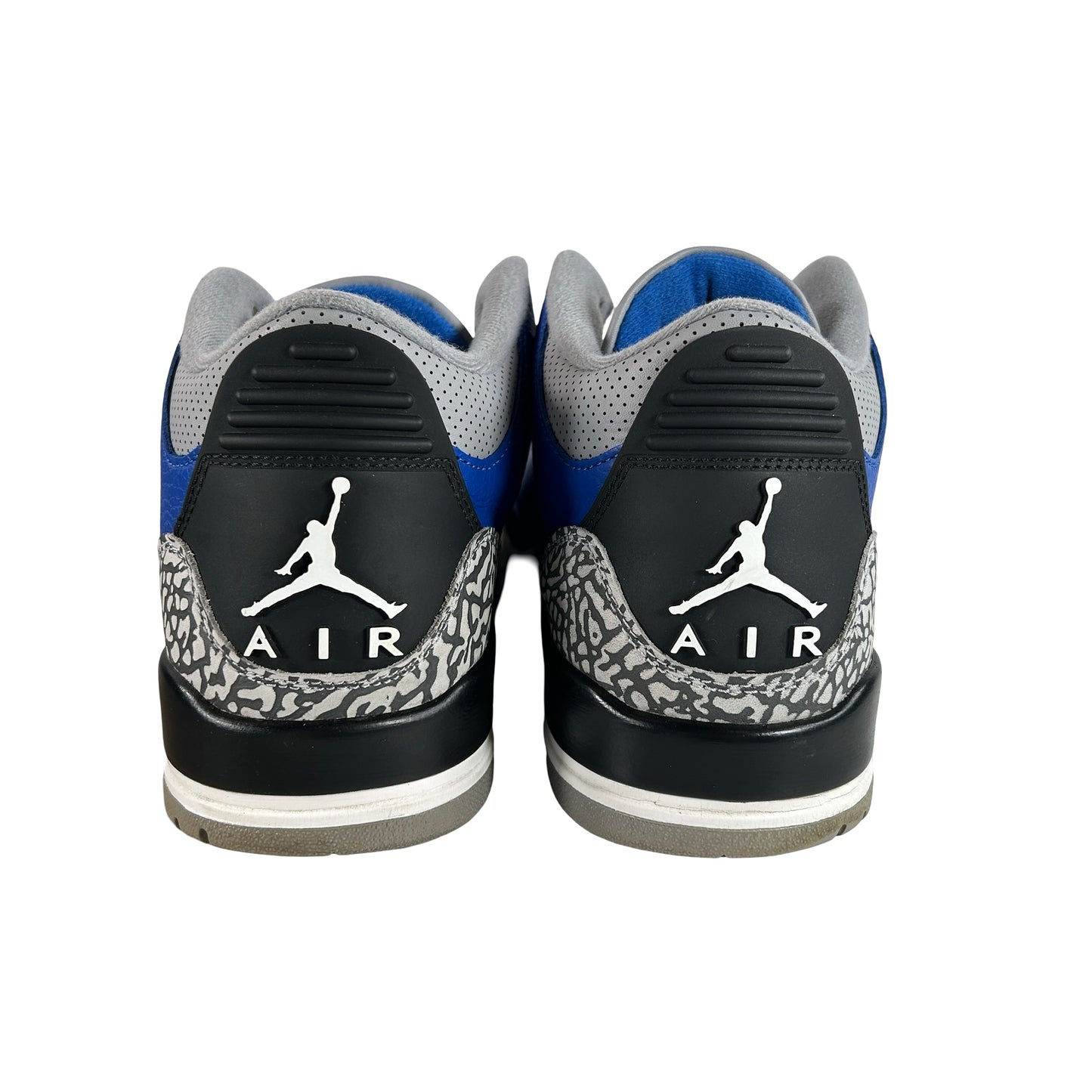 CT8532 400 Jordan 3 Retro Varsity Royal Cement [USED] - 10.5 M (Used) (Replace Box)