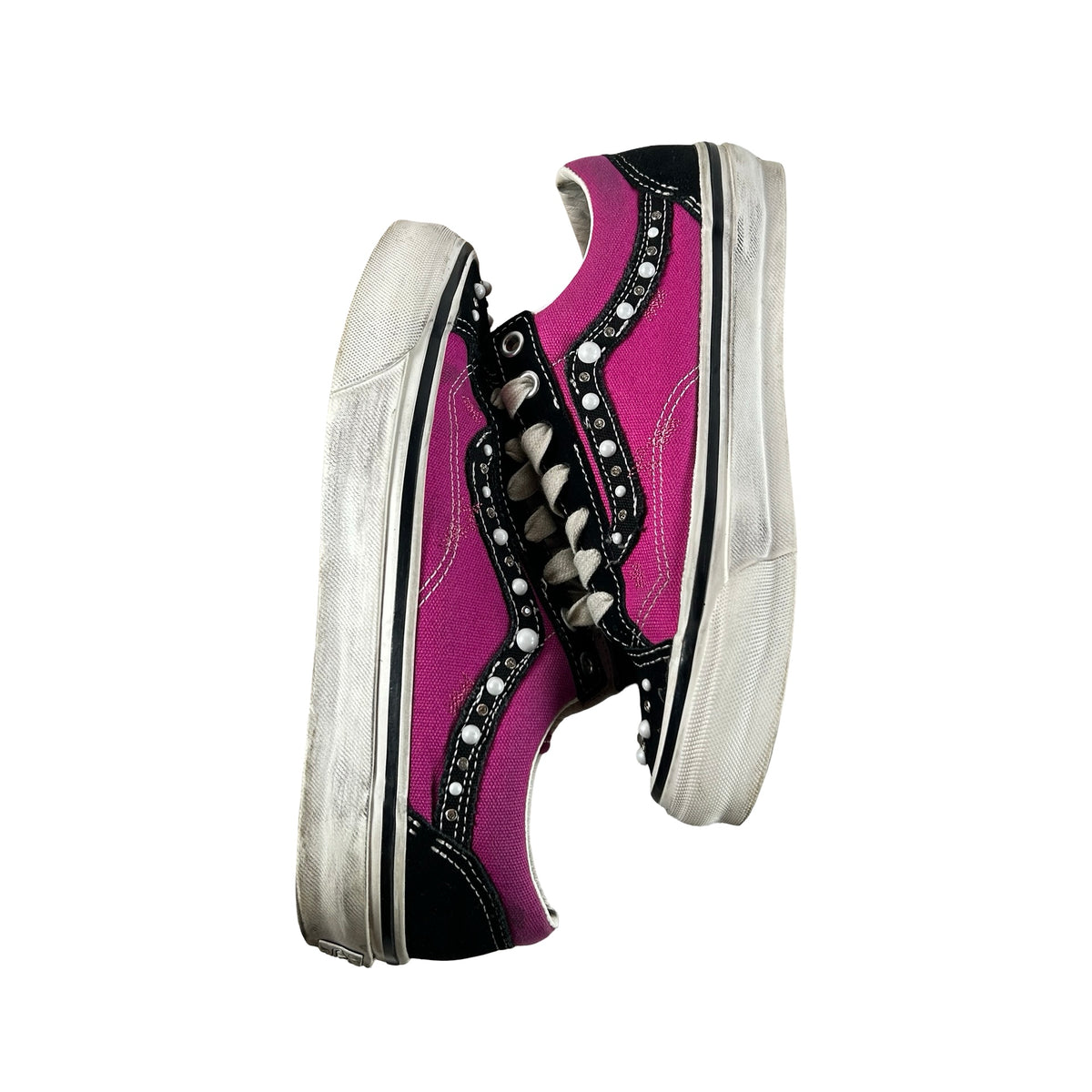 VN000E8VHLE Vans OTW Old Skool 36 Pearlized Pack Pink Black [USED] - 6 M (Used)
