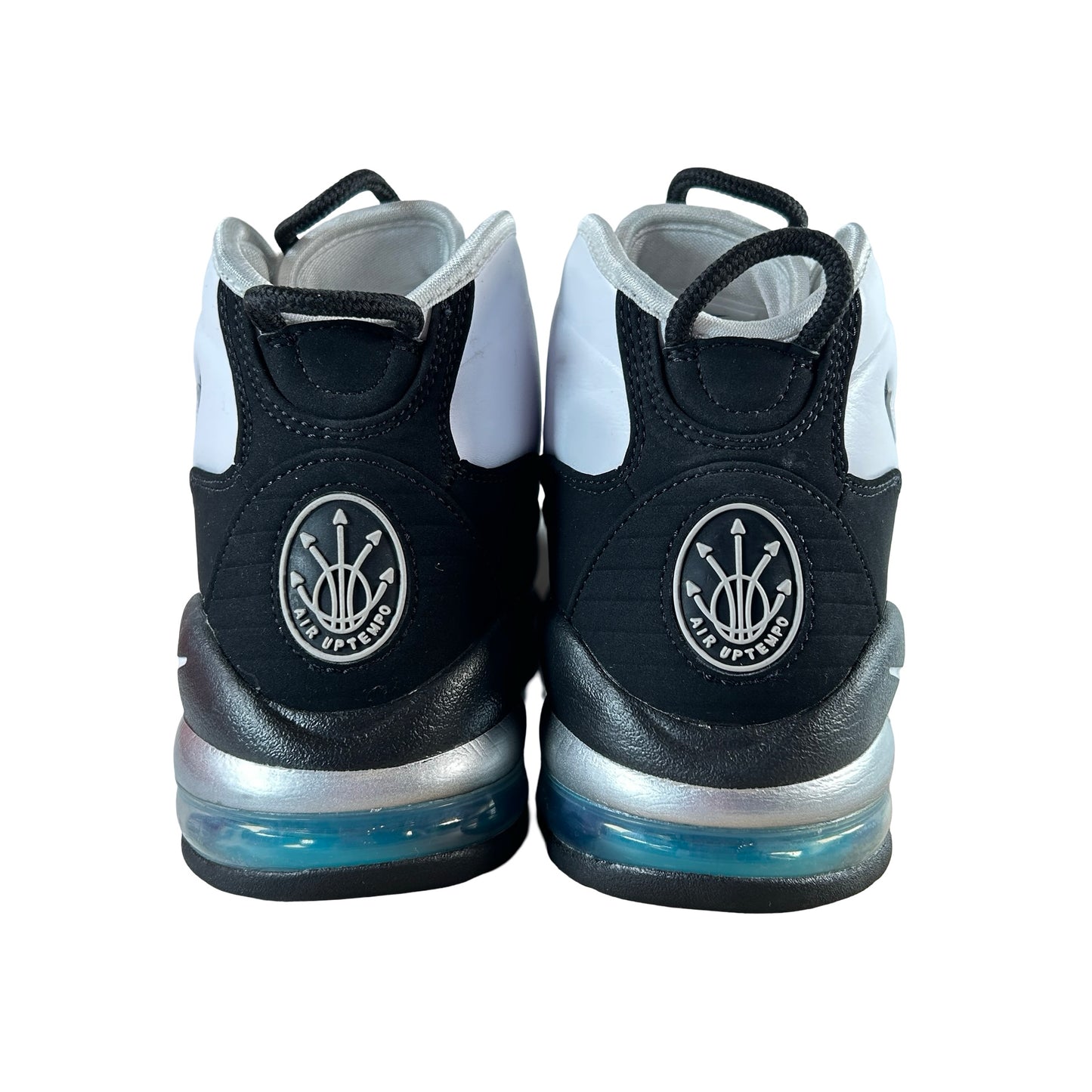 311090 100 Nike Air Max Uptempo 95 White Black Teal [USED] - 8.5 M (Used)