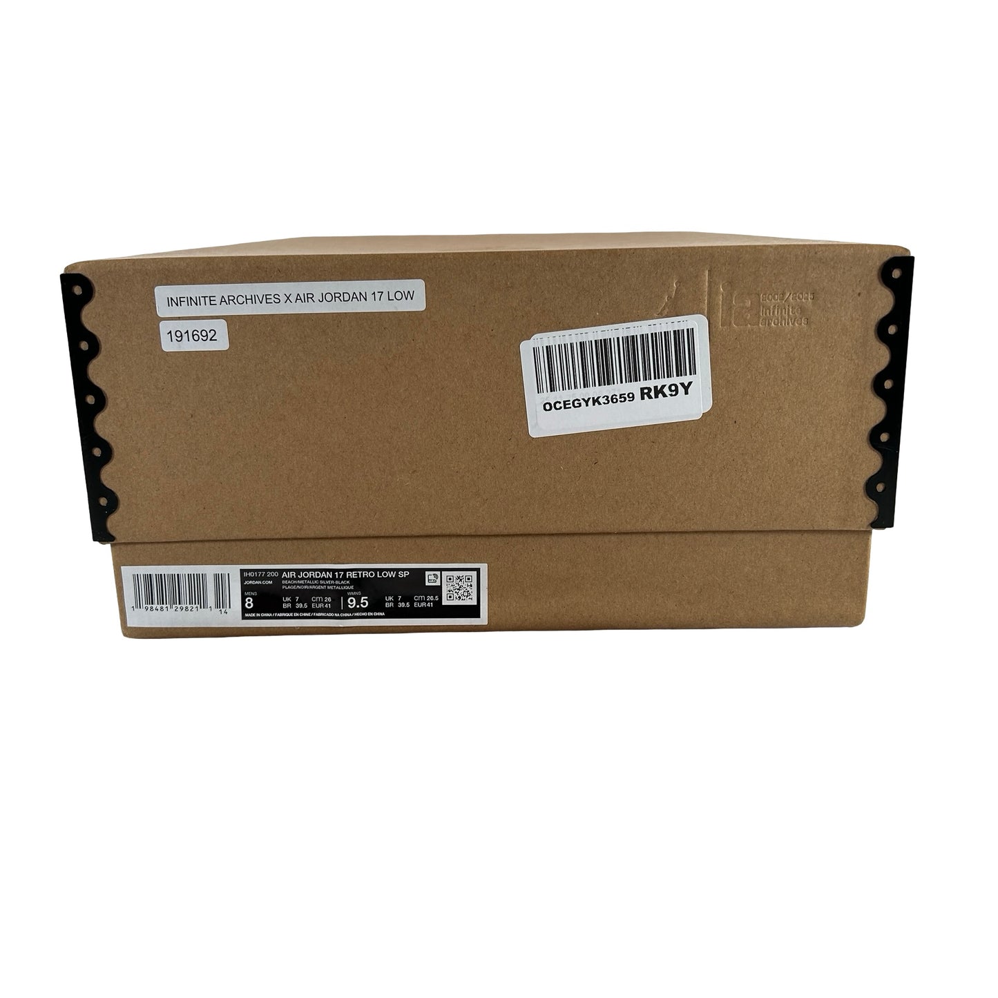 IH0177 200 Jordan 17 Retro Low SP Infinite Archives [USED] - 8 M (Used2)