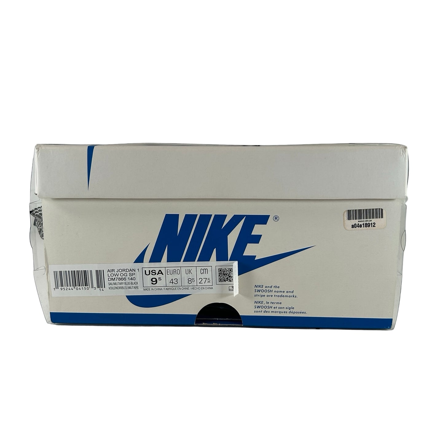 DM7866 140 Jordan 1 Low Fragment x Travis Scott [USED] - 9.5 M (Used)