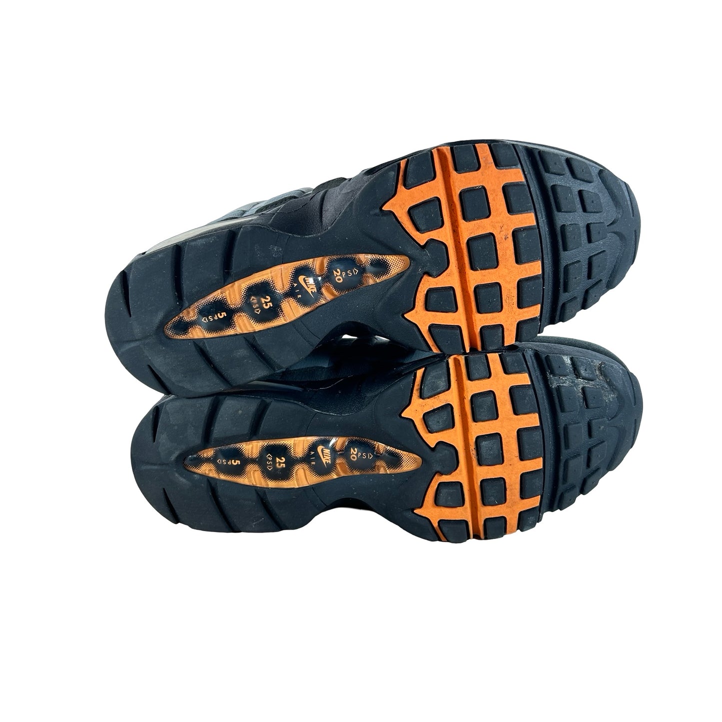 HM4740 005 Nike Air Max 95 OG Big Bubble Bright Mandarin (2025) - 7.5 M (Used) (No Box)