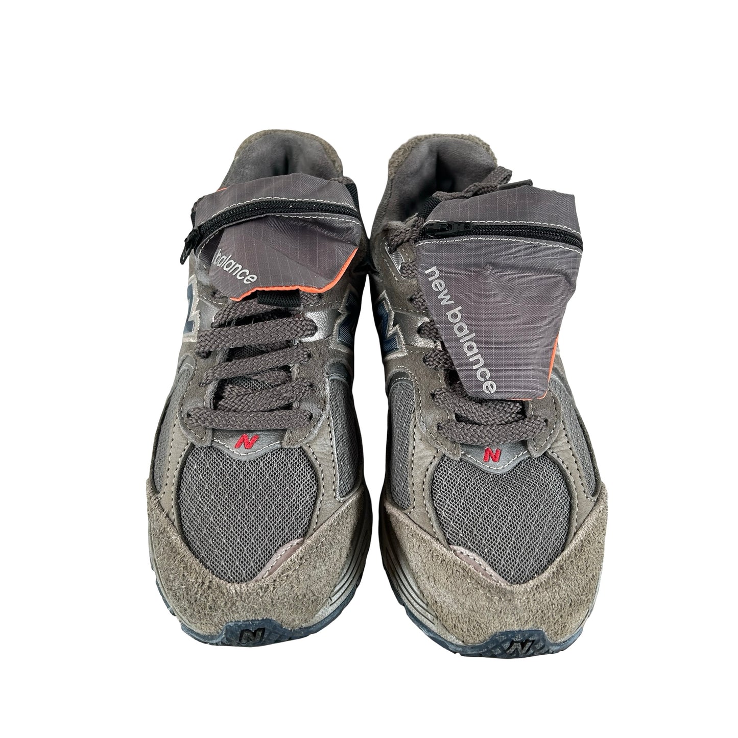 M2002RVA New Balance 2002R Grey Brown Pouch [USED] - 5 M (Used)
